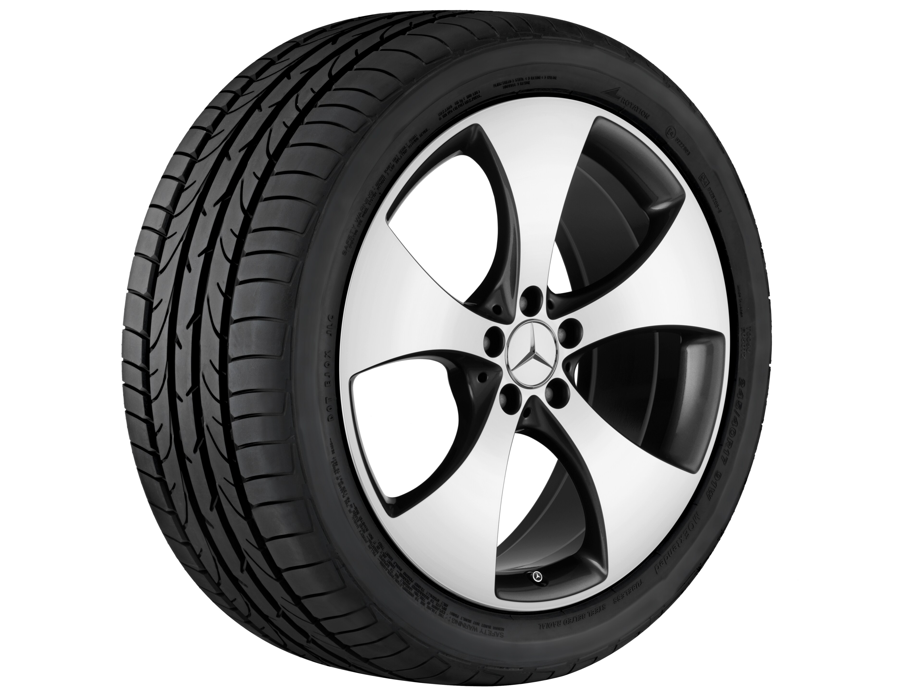 Janta aliaj Mercedes-Benz 5-spoke 5x112 8,5 J x 20 ET 40 E-Class W213, S213, A238, C238