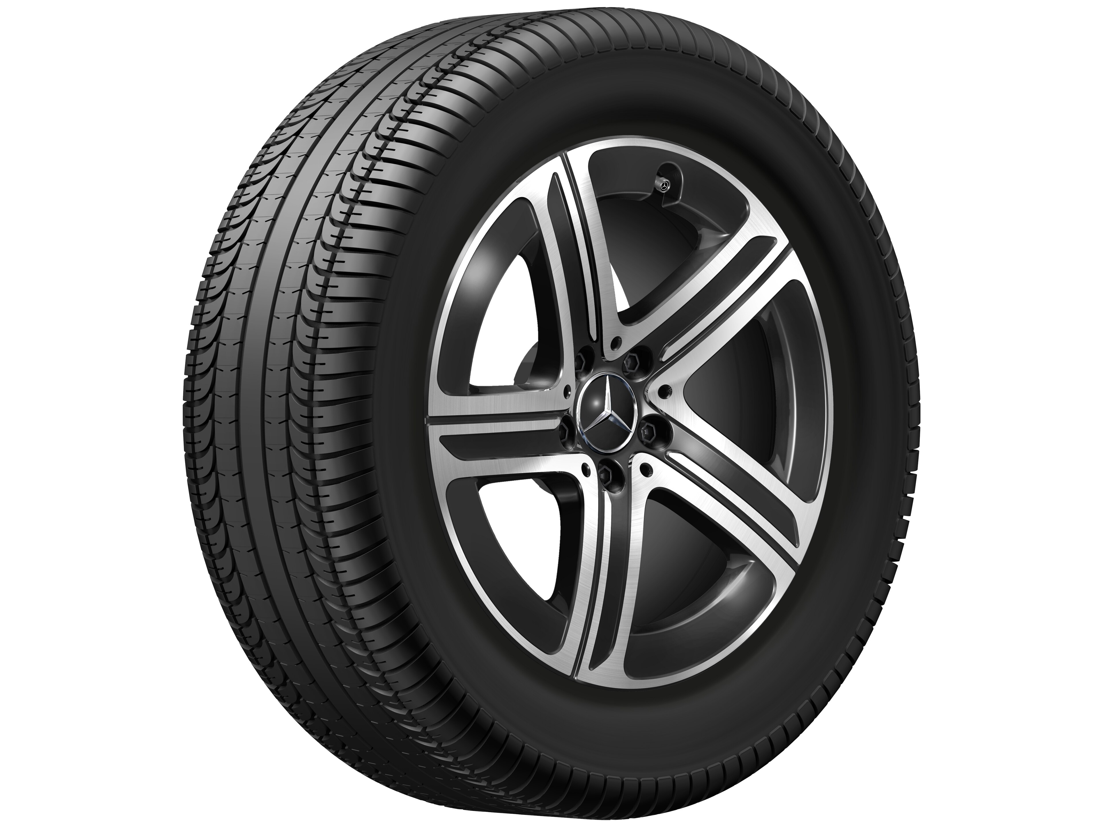 Janta aliaj Mercedes-Benz 5-spoke Aero 5x112 8 J x 18 ET 32,5 GLC W254, V254, X254, C254