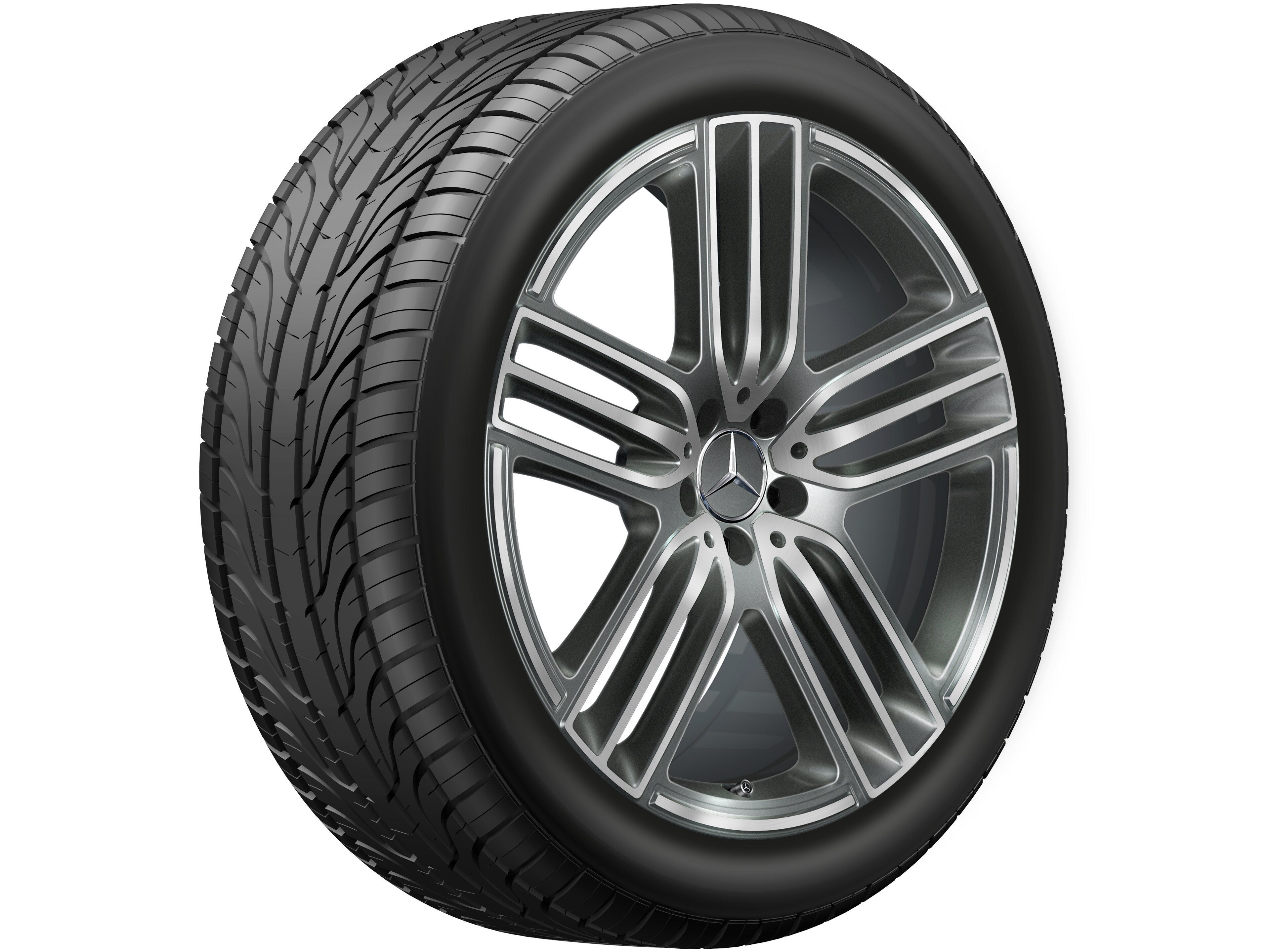 Janta aliaj Mercedes-Benz 5-triple-spoke 5x112 10 J x 21 ET 62,5 GLS X167