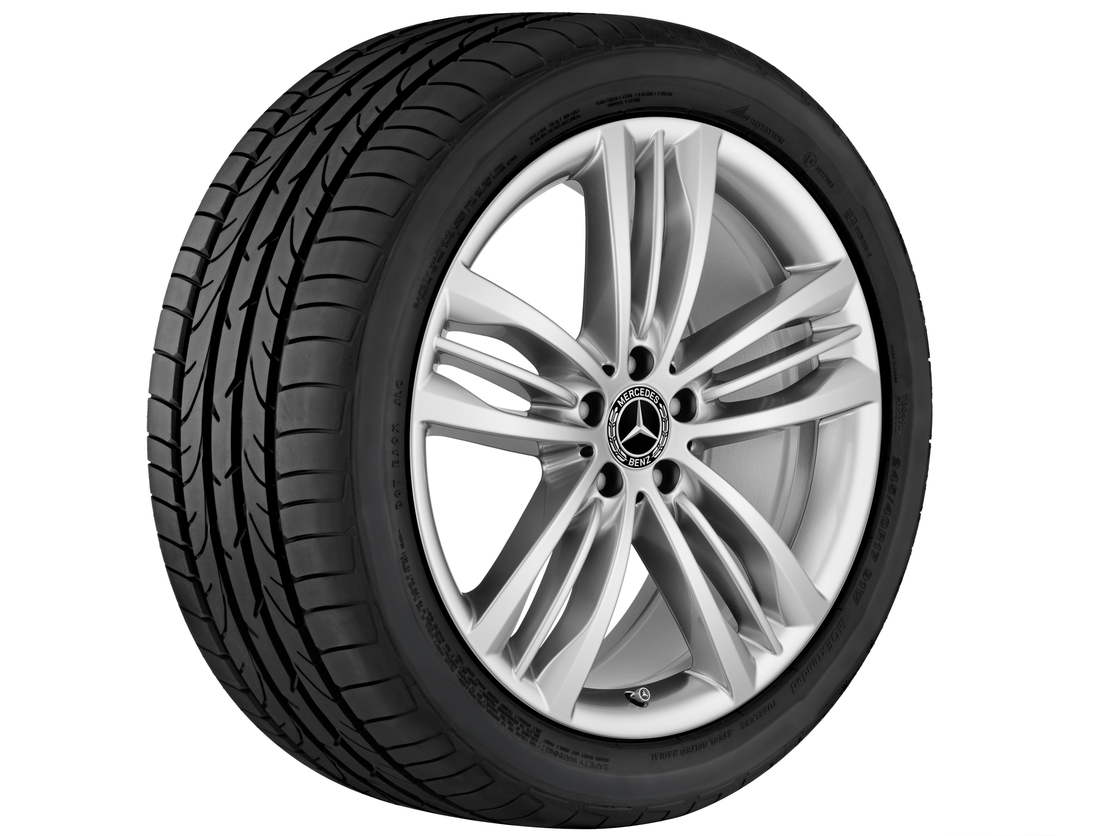 Janta aliaj Mercedes-Benz 5-triple-spoke 5x112 8,5 J x 20 ET 36 S-Class W222, V222, C217, A217