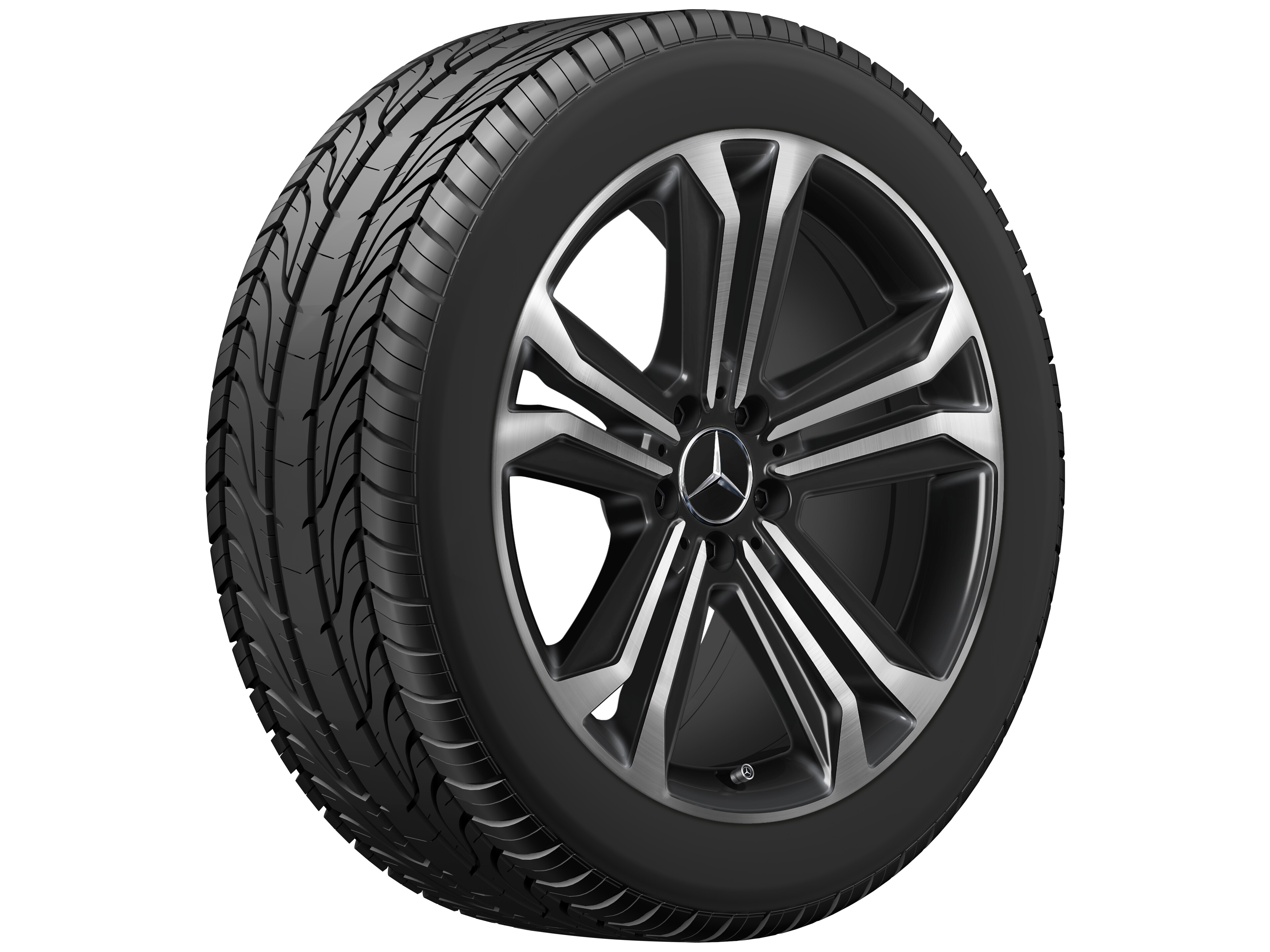 Janta aliaj Mercedes-Benz 5-twin-spoke 5x112 10 J x 19 ET 48,1 S-Class W223, V223