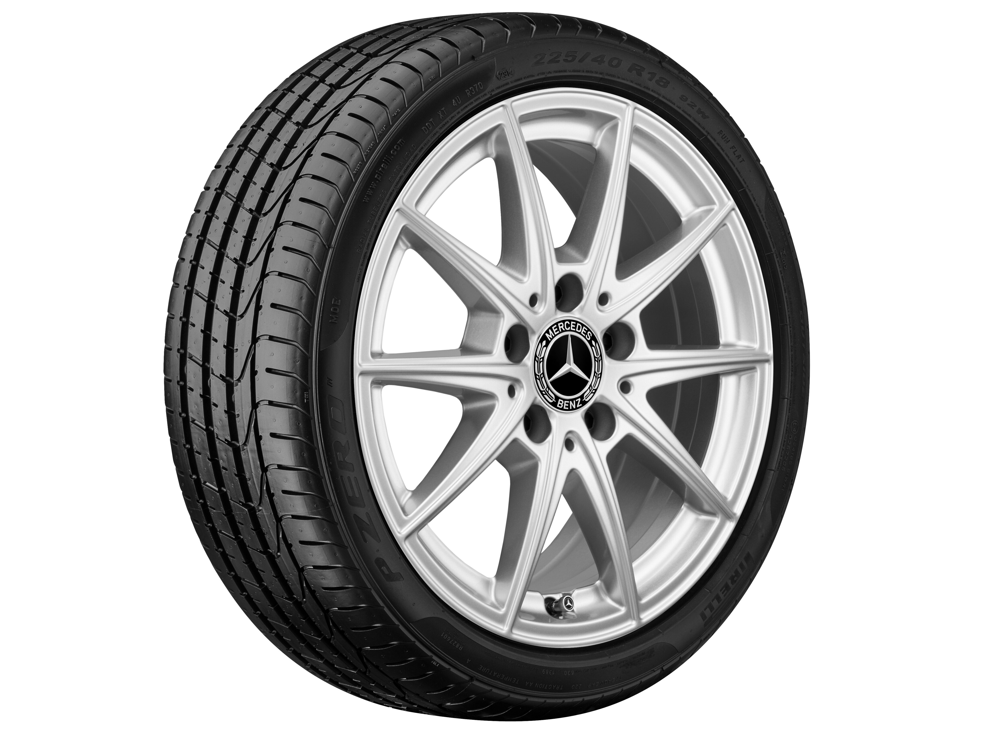 Janta aliaj Mercedes-Benz 5-twin-spoke 5x112 6,5 J x 16 ET 44 A-Class, B-Class, CLA W177, C118, H247