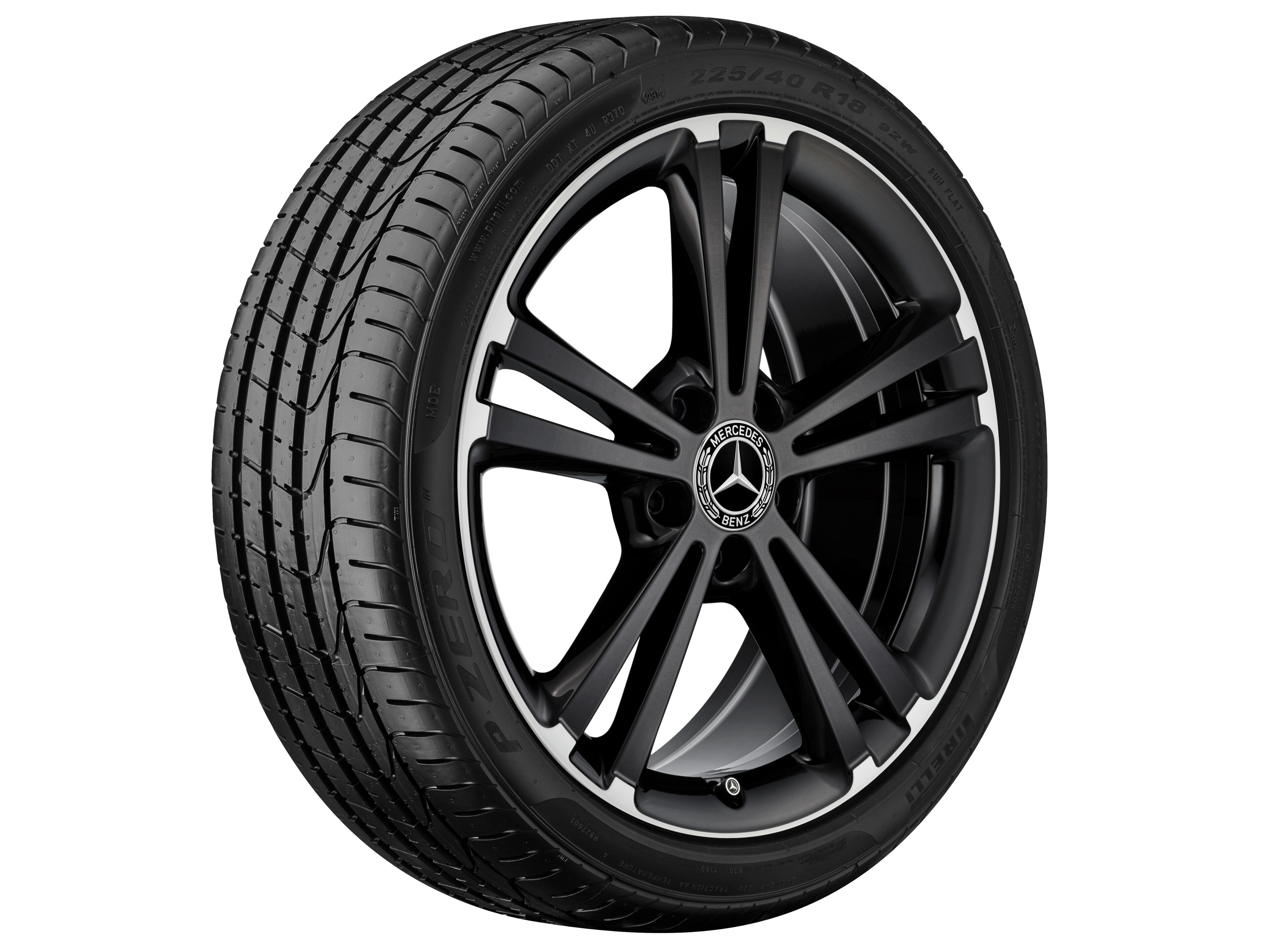 Janta aliaj Mercedes-Benz 5-twin-spoke 5x112 7,5 J x 18 ET 49 A-Class, B-Class, CLA W177, W247, C118, X118