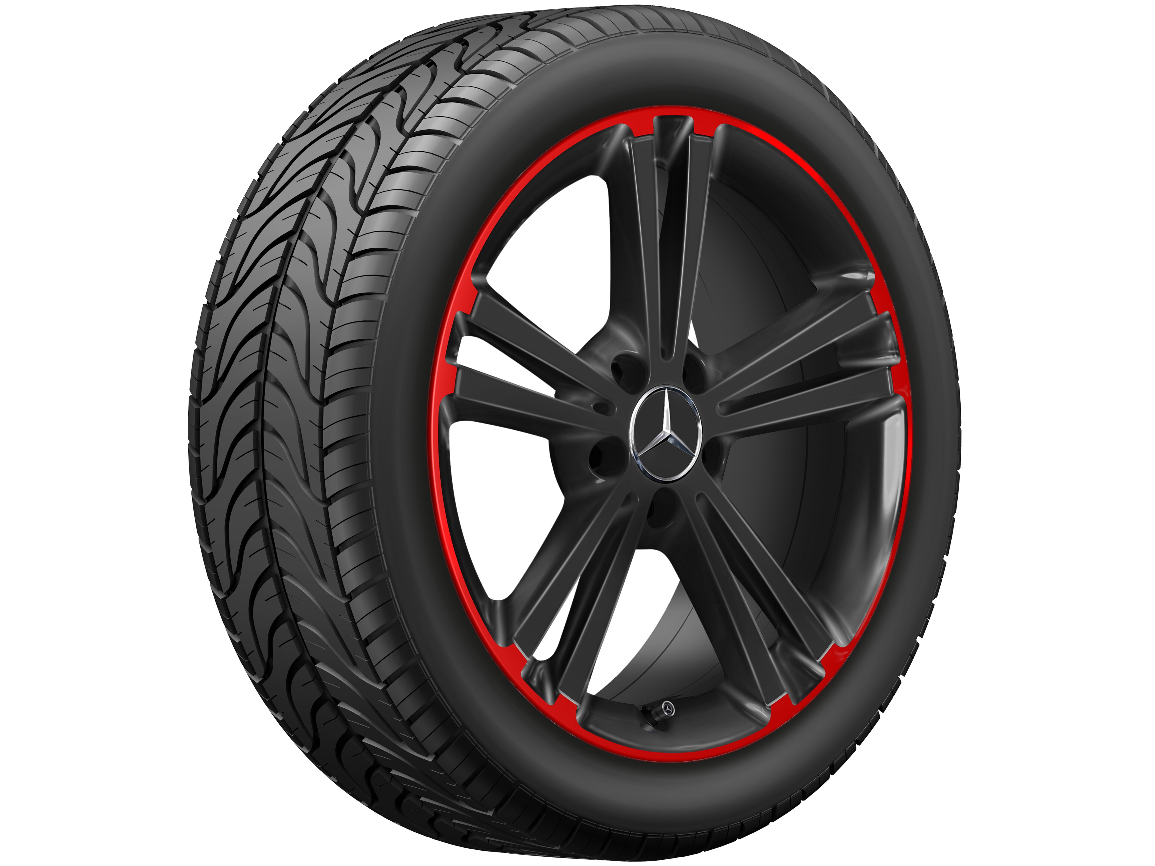 Janta aliaj Mercedes-Benz 5-twin-spoke 5x112 7,5 J x 18 ET 49 A-Class, B-Class, CLA W177, W247, C118, X118