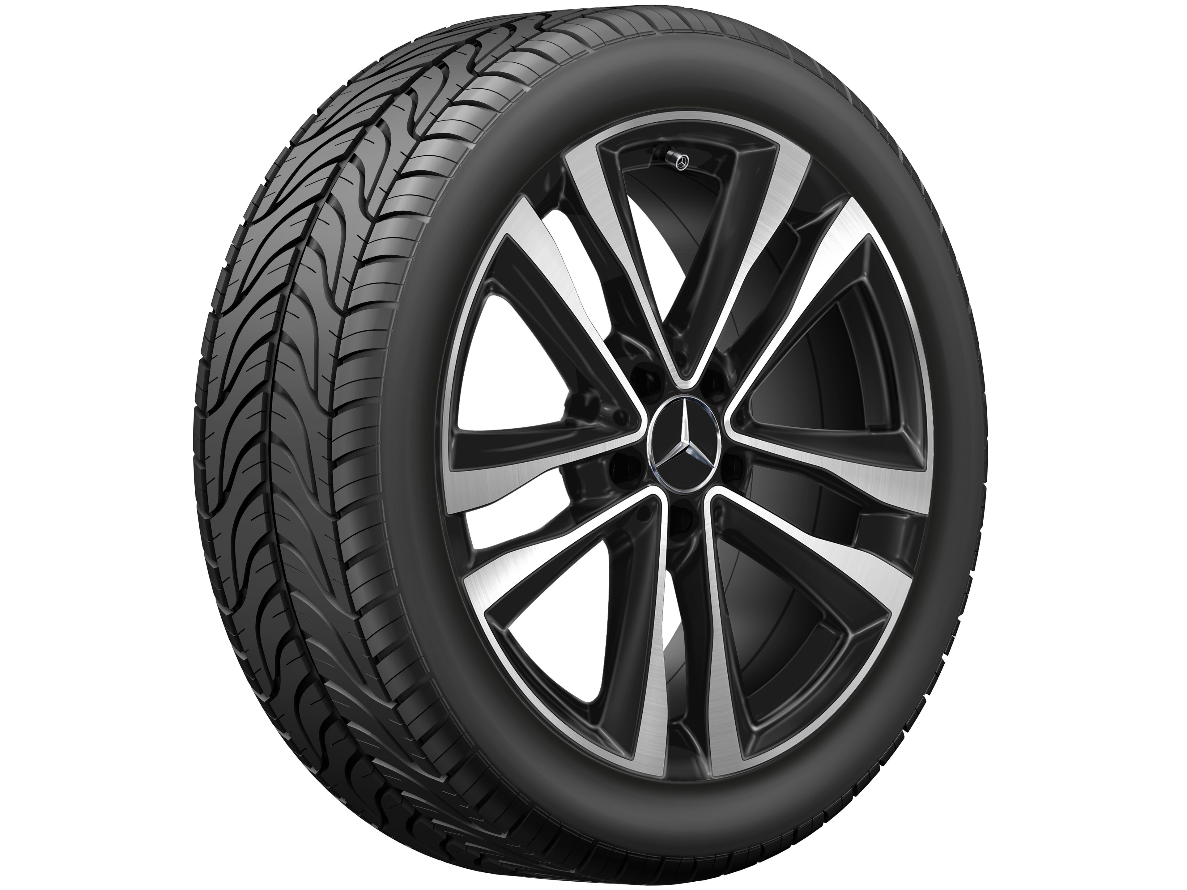 Janta aliaj Mercedes-Benz 5-twin-spoke 5x112 7,5 J x 18 ET 49 A-Class, B-Class, CLA W177, W247, C118, X118