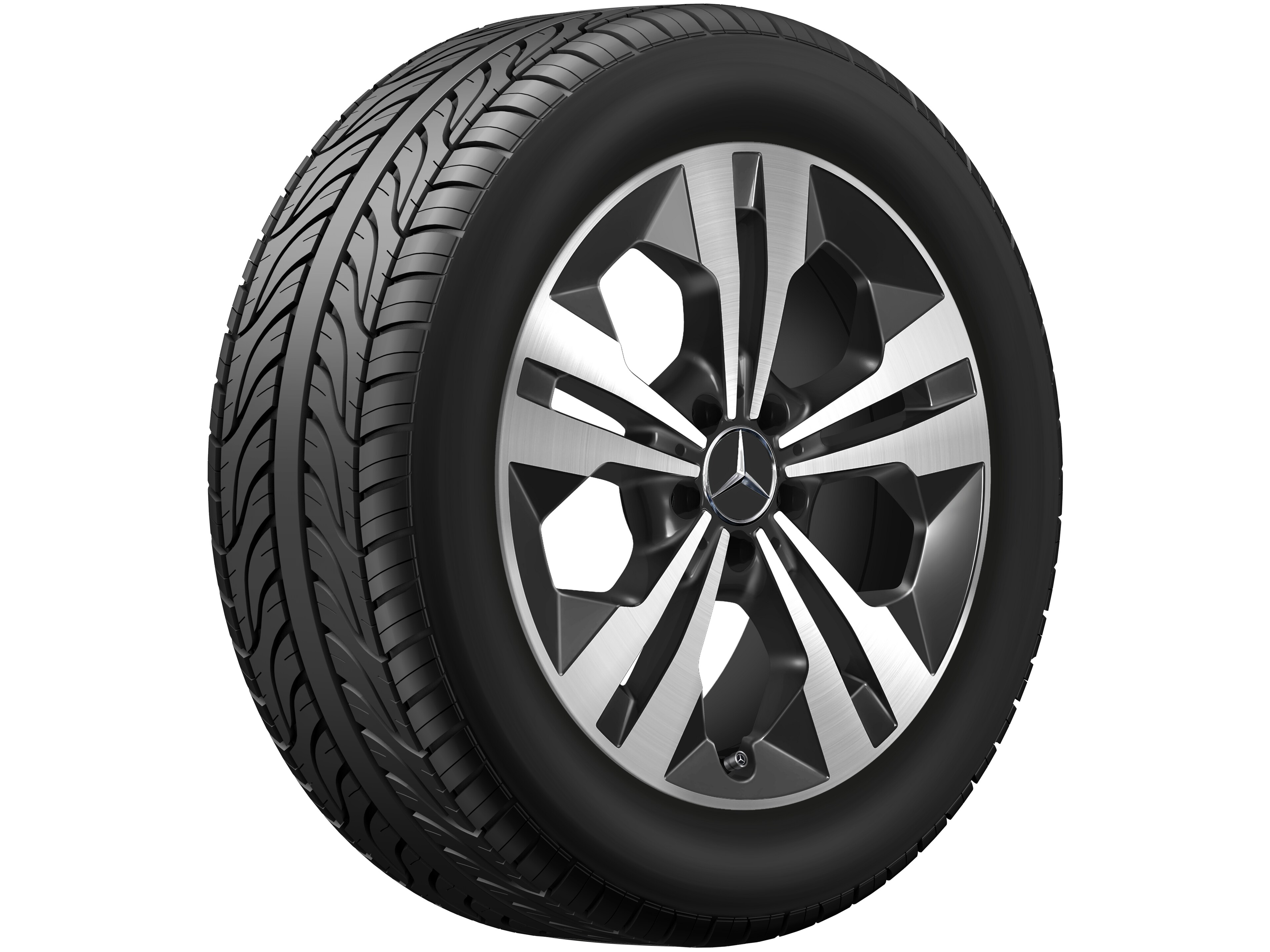 Janta aliaj Mercedes-Benz 5-twin-spoke 5x112 7,5 J x 18 ET 53 GLA, GLB H247, X247