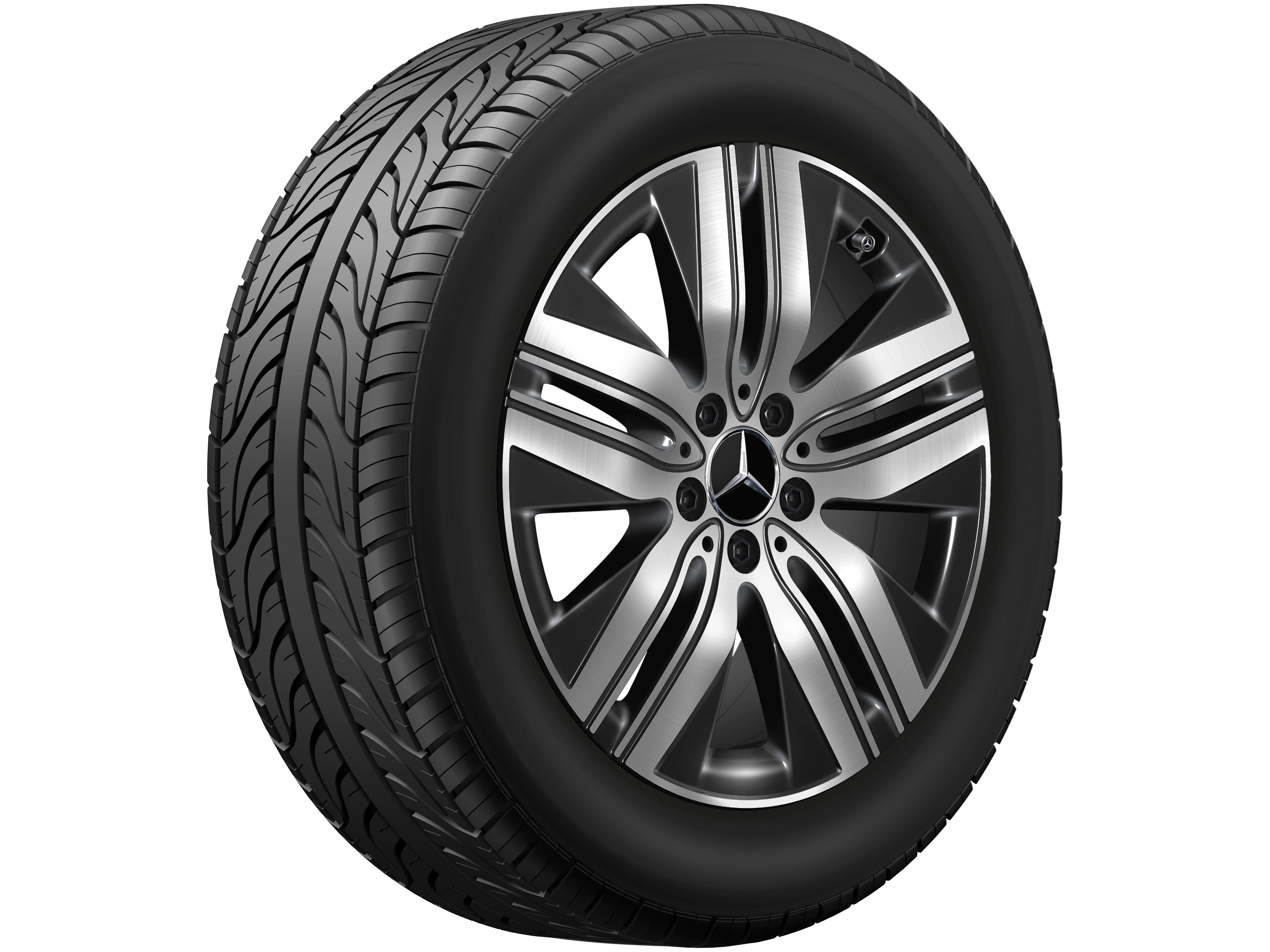 Janta aliaj Mercedes-Benz 5-twin-spoke 5x112 7,5 J x 18 ET 53,5 EQA, EQB H243, X243