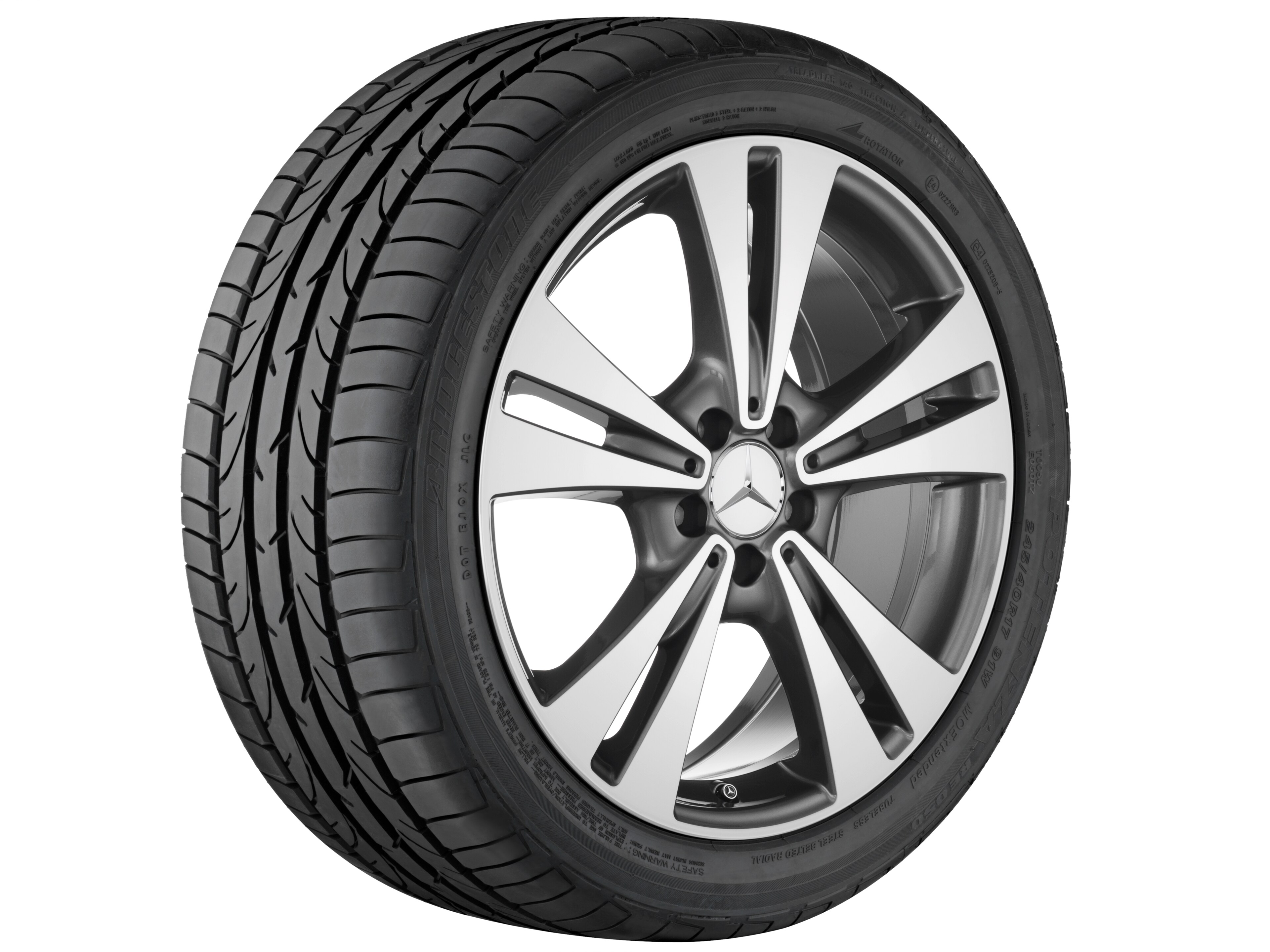 Janta aliaj Mercedes-Benz 5-twin-spoke 5x112 7,5 J x 19 ET 44 C-Class W205, A205, S205, C205