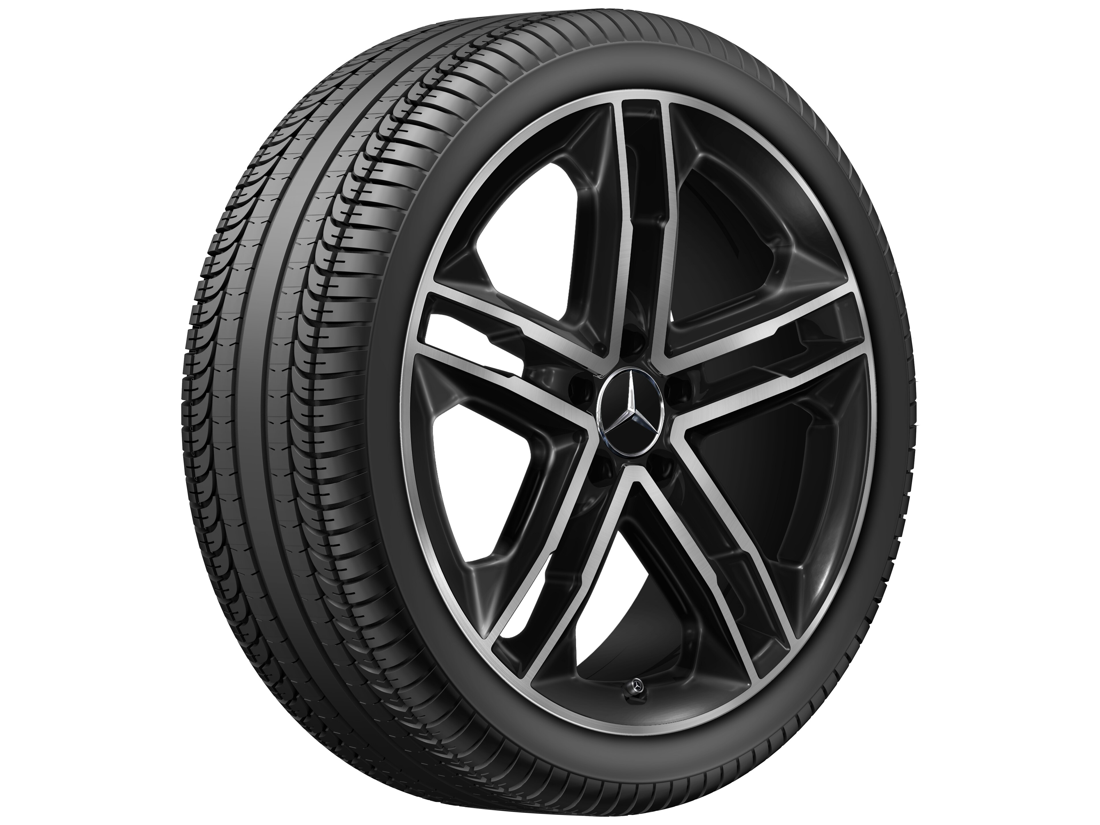 Janta aliaj Mercedes-Benz 5-twin-spoke 5x112 7,5 J x 19 ET 49 A-Class, B-Class, CLA W177, W247, C118, X118