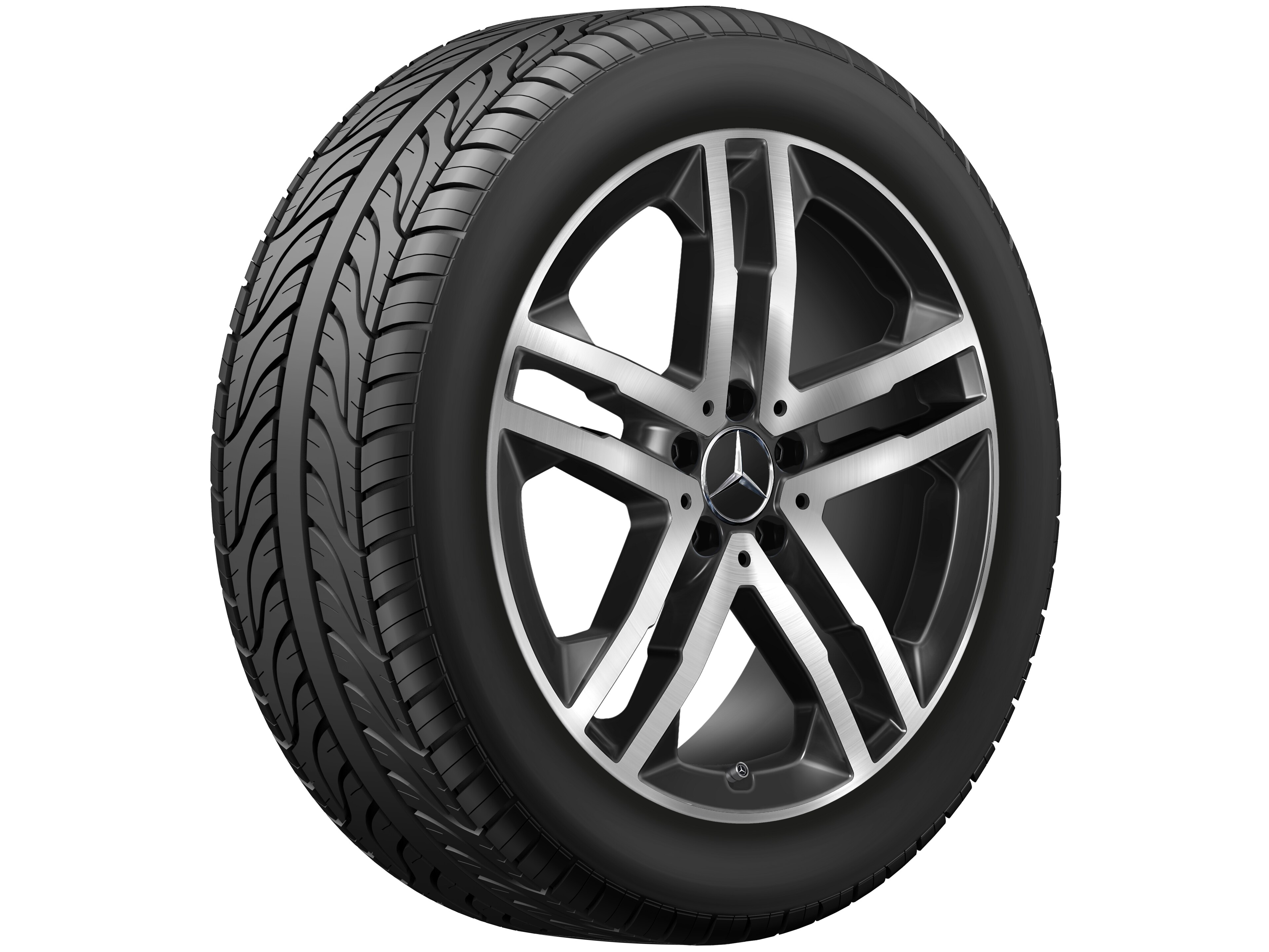 Janta aliaj Mercedes-Benz 5-twin-spoke 5x112 7,5 J x 19 ET 53 GLA, GLB H247, X247