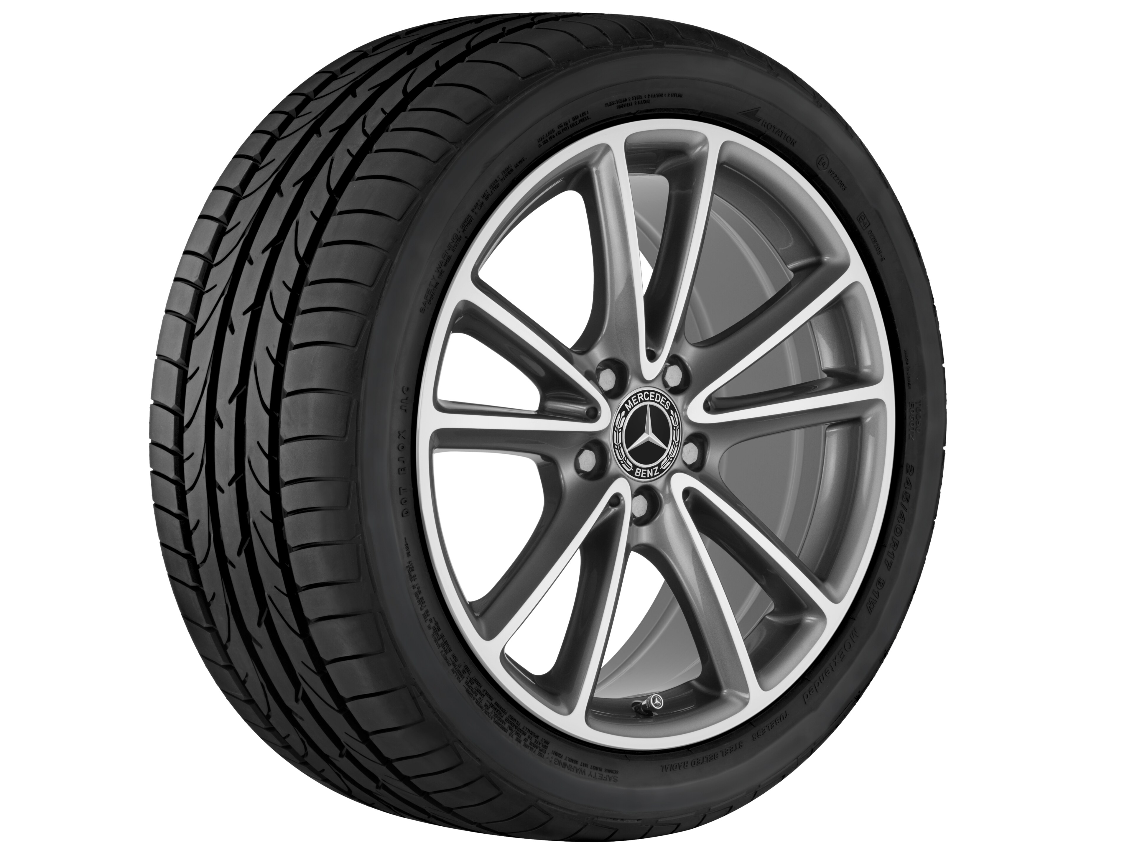 Janta aliaj Mercedes-Benz 5-twin-spoke 5x112 8 J x 18 ET 33 CLS C257