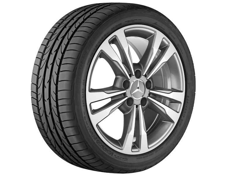 Janta aliaj Mercedes-Benz 5-twin-spoke 5x112 8 J x 18 ET 45 E-Class A207, C207