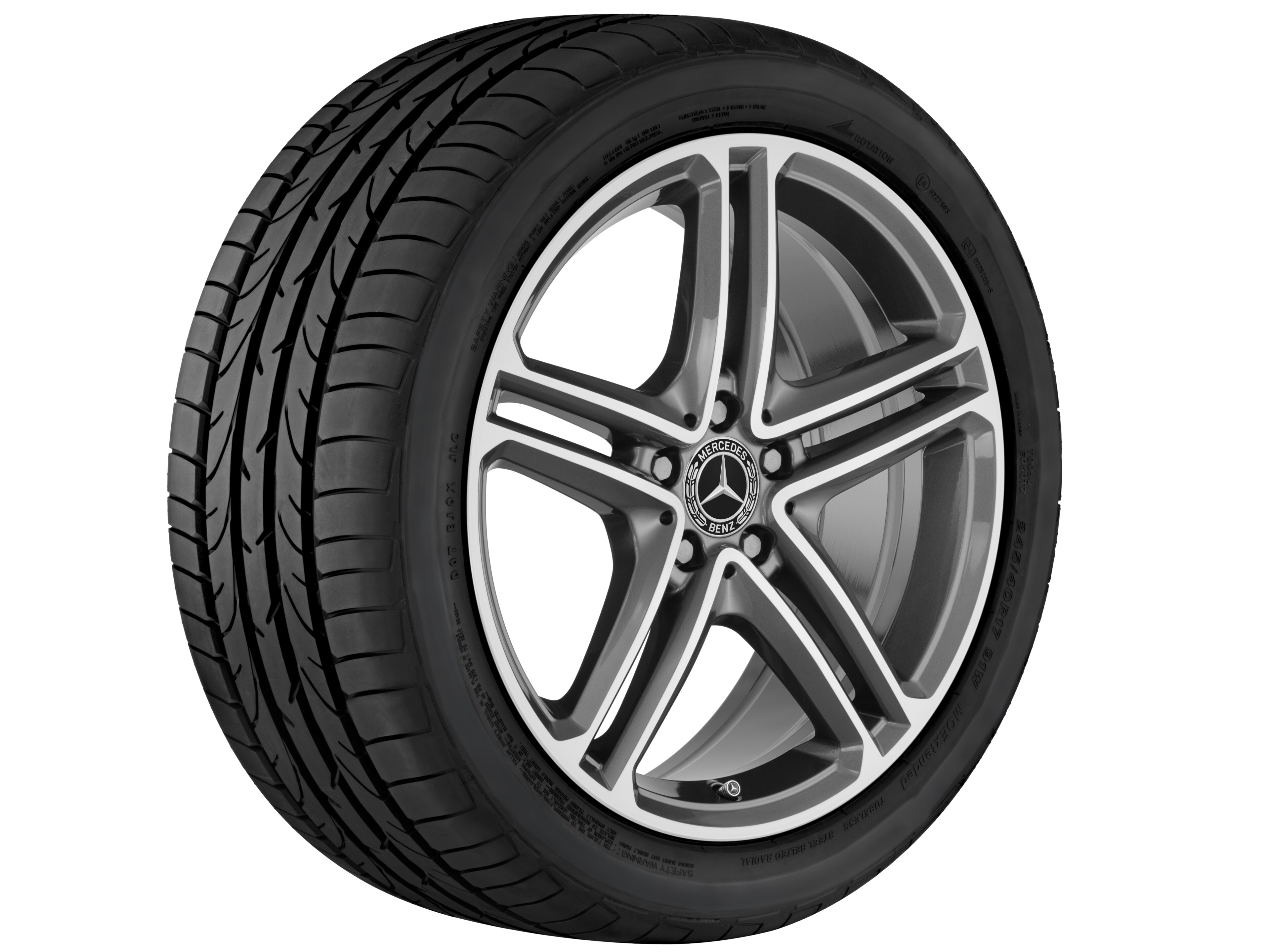 Janta aliaj Mercedes-Benz 5-twin-spoke 5x112 8 J x 19 ET 33 CLS C257