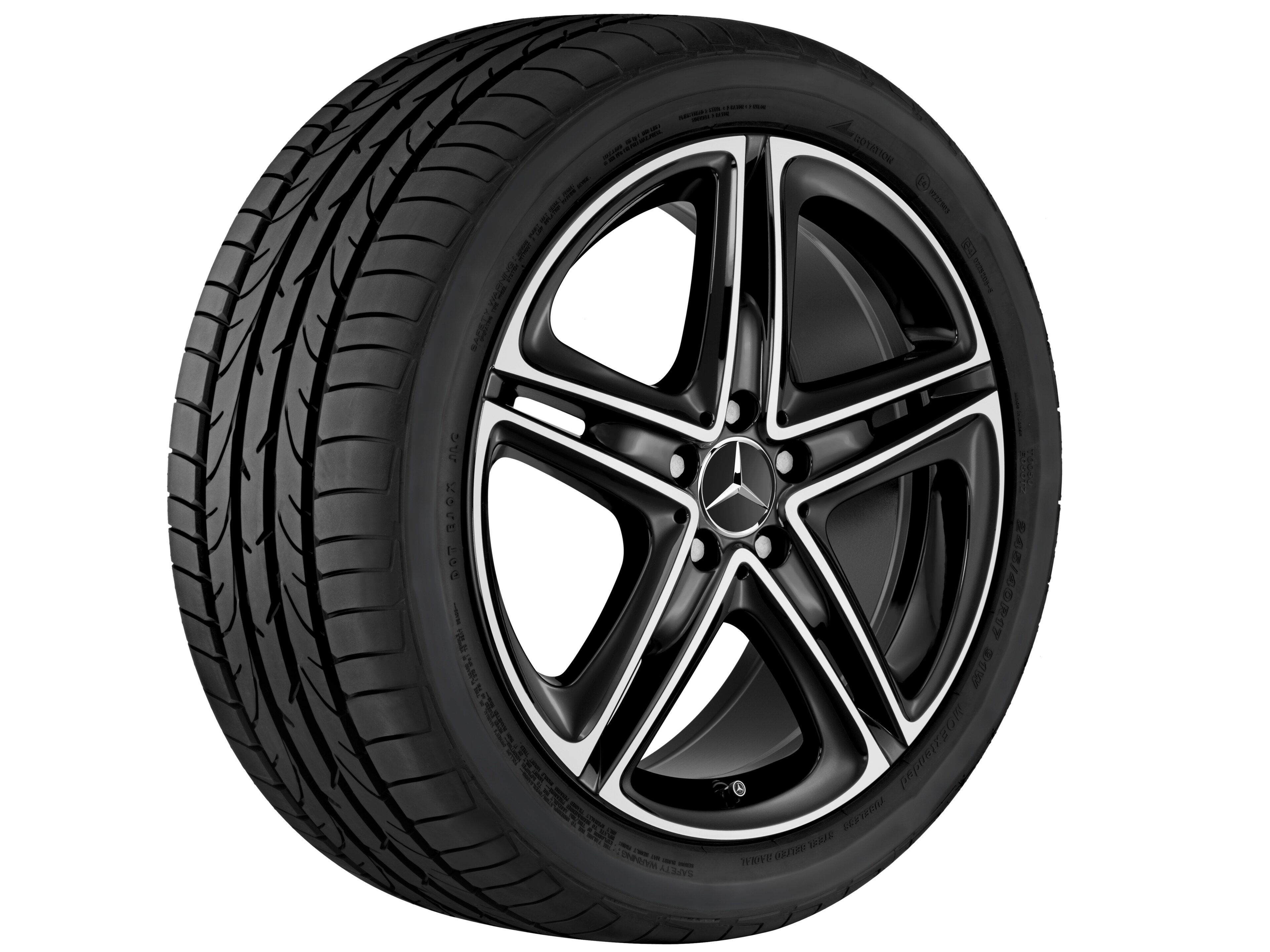 Janta aliaj Mercedes-Benz 5-twin-spoke 5x112 8 J x 19 ET 43 E-Class W213, S213, A238, C238