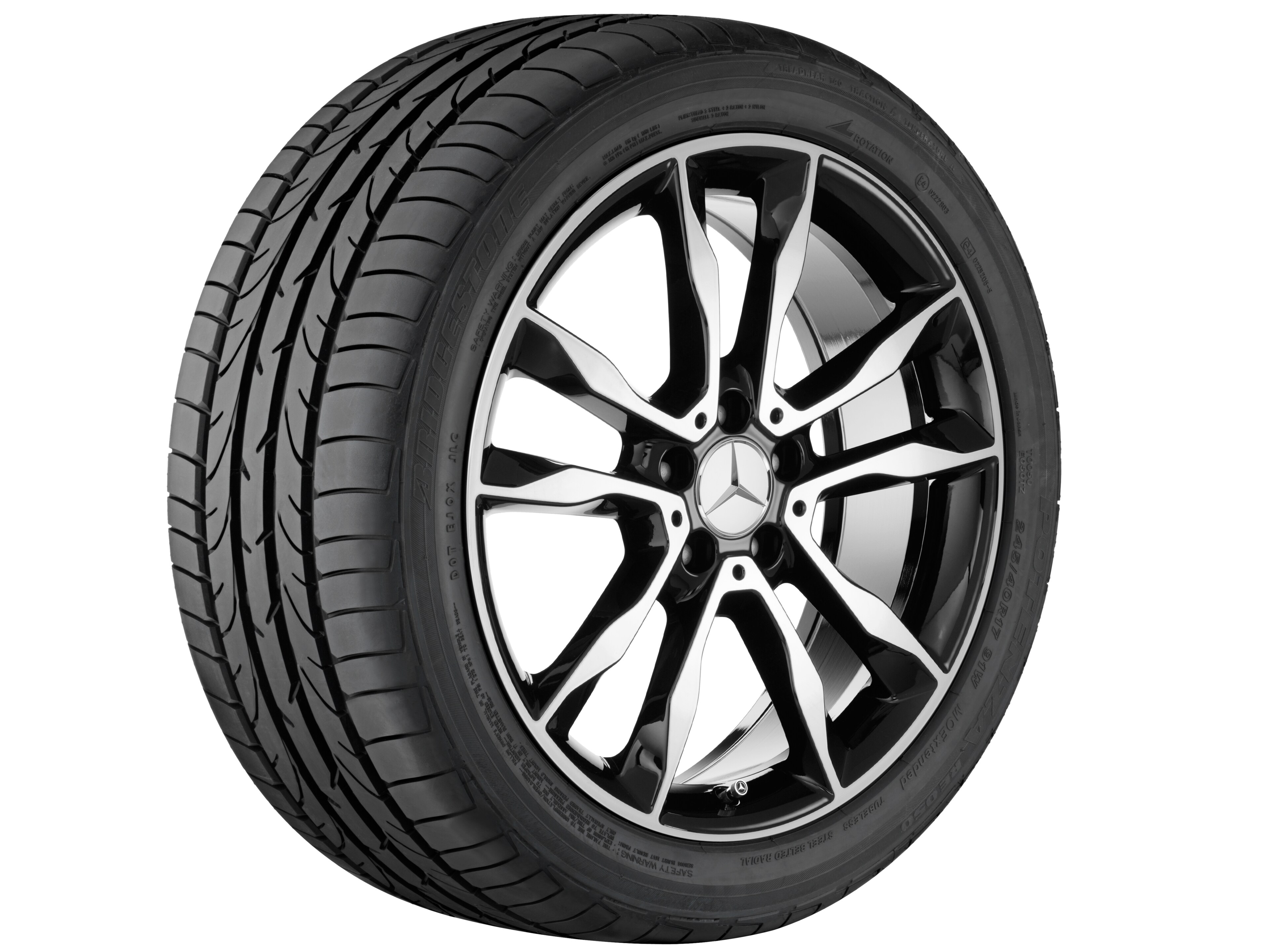 Janta aliaj Mercedes-Benz 5-twin-spoke 5x112 8 J x 19 ET 43,5 GLA X156