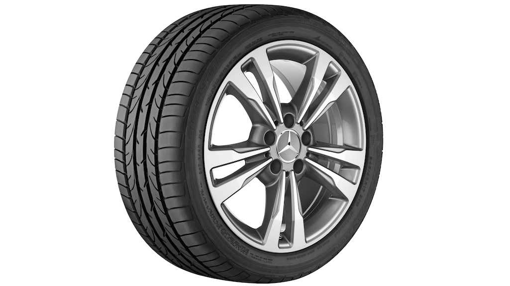 Janta aliaj Mercedes-Benz 5-twin-spoke 5x112 8,5 J x 18 ET 49 E-Class A207, C207