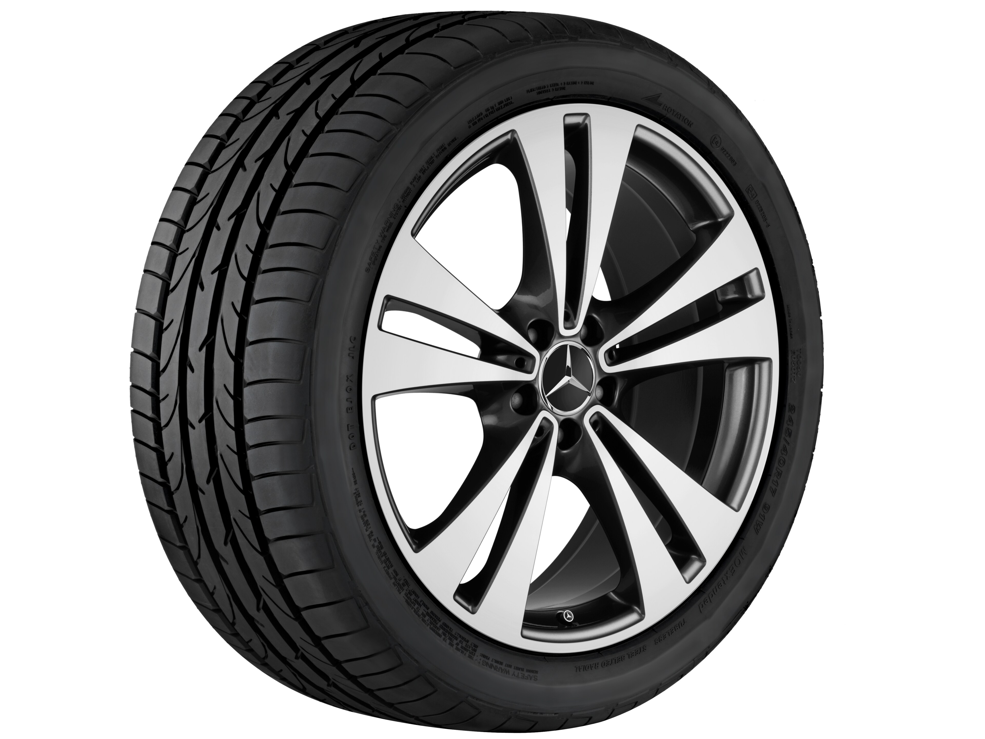 Janta aliaj Mercedes-Benz 5-twin-spoke 5x112 8,5 J x 20 ET 40 E-Class W213, S213, A238, C238