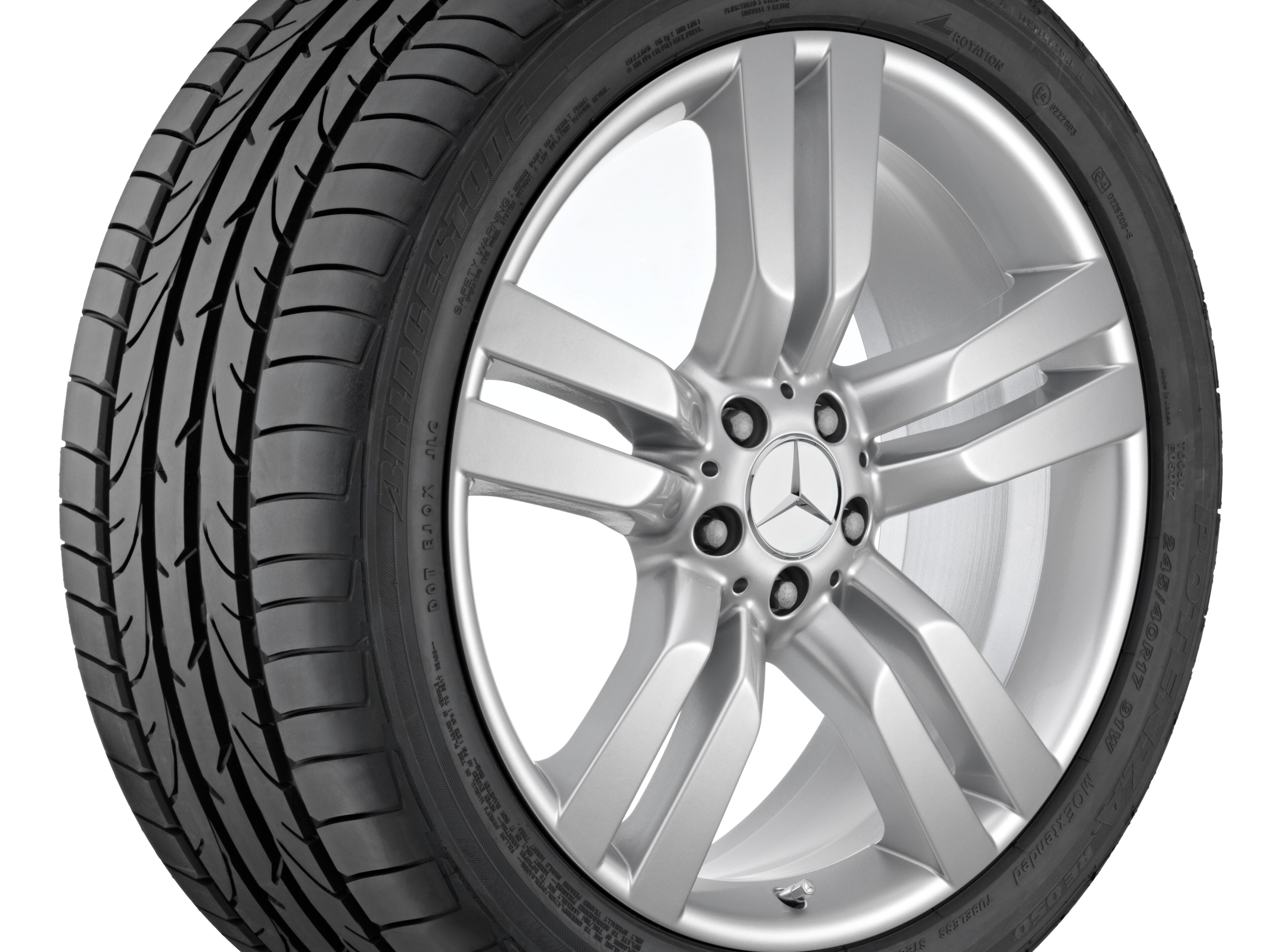 Janta aliaj Mercedes-Benz 5-twin-spoke 5x112 8,5 J x 20 ET 45 GLK X204