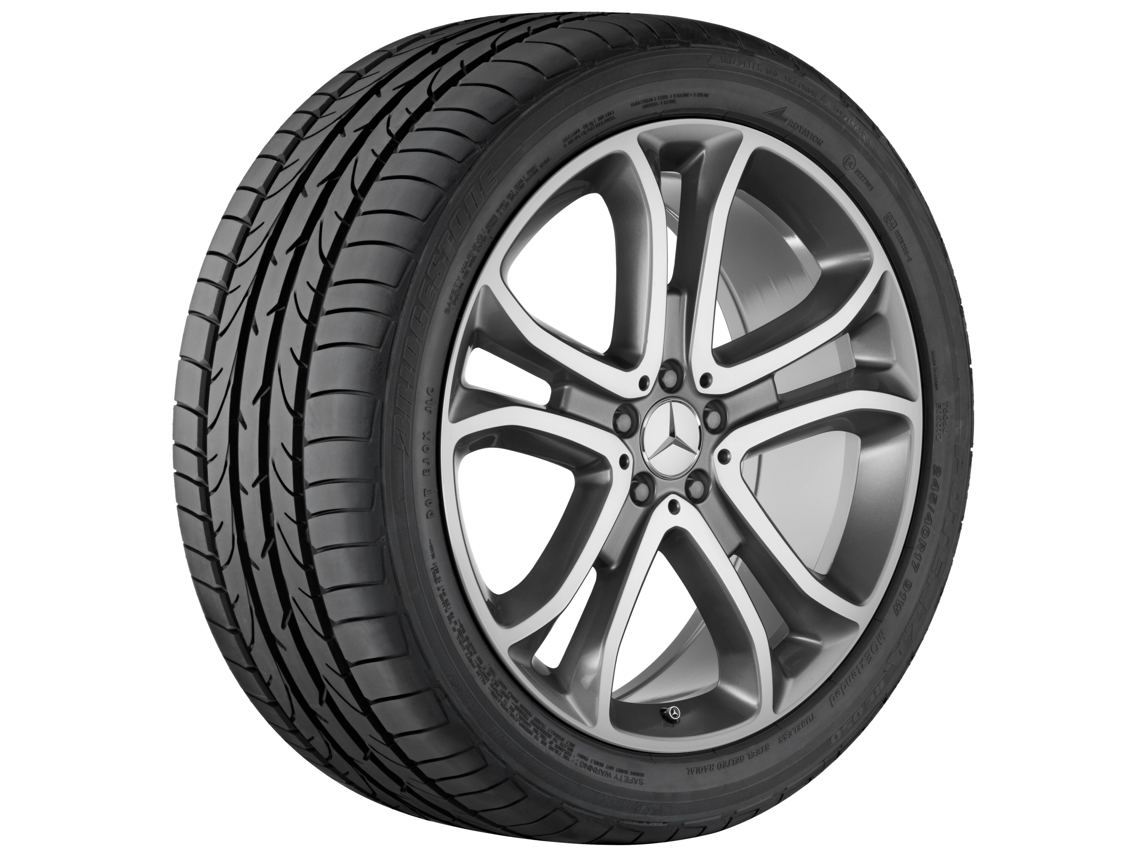 Janta aliaj Mercedes-Benz 5-twin-spoke 5x112 9 J x 21 ET 53 GLE, GL W166, X166