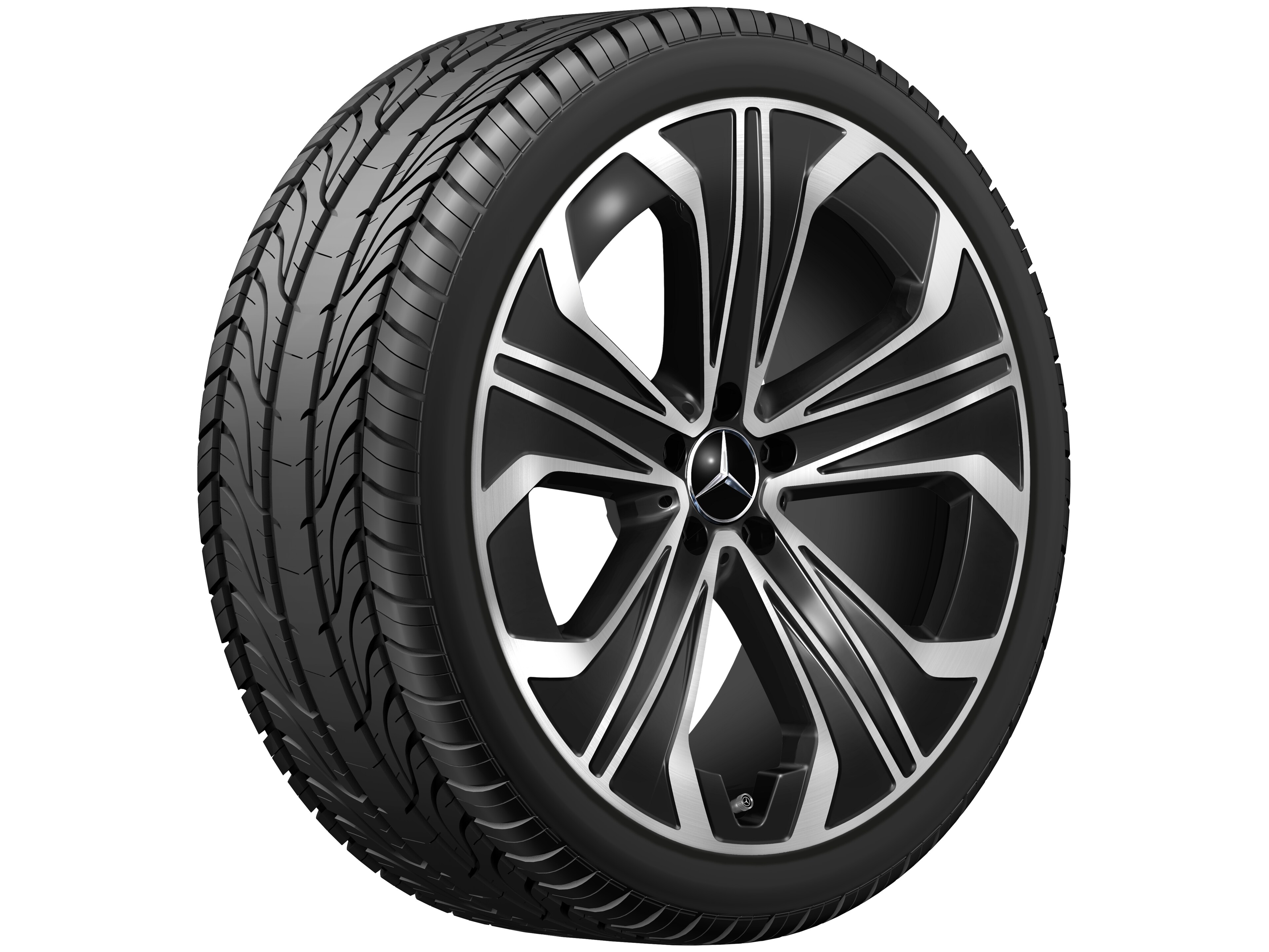 Janta aliaj Mercedes-Benz 5-W spoke Aero 5x112 9,5 J x 21 ET 41,5 EQE SUV X294