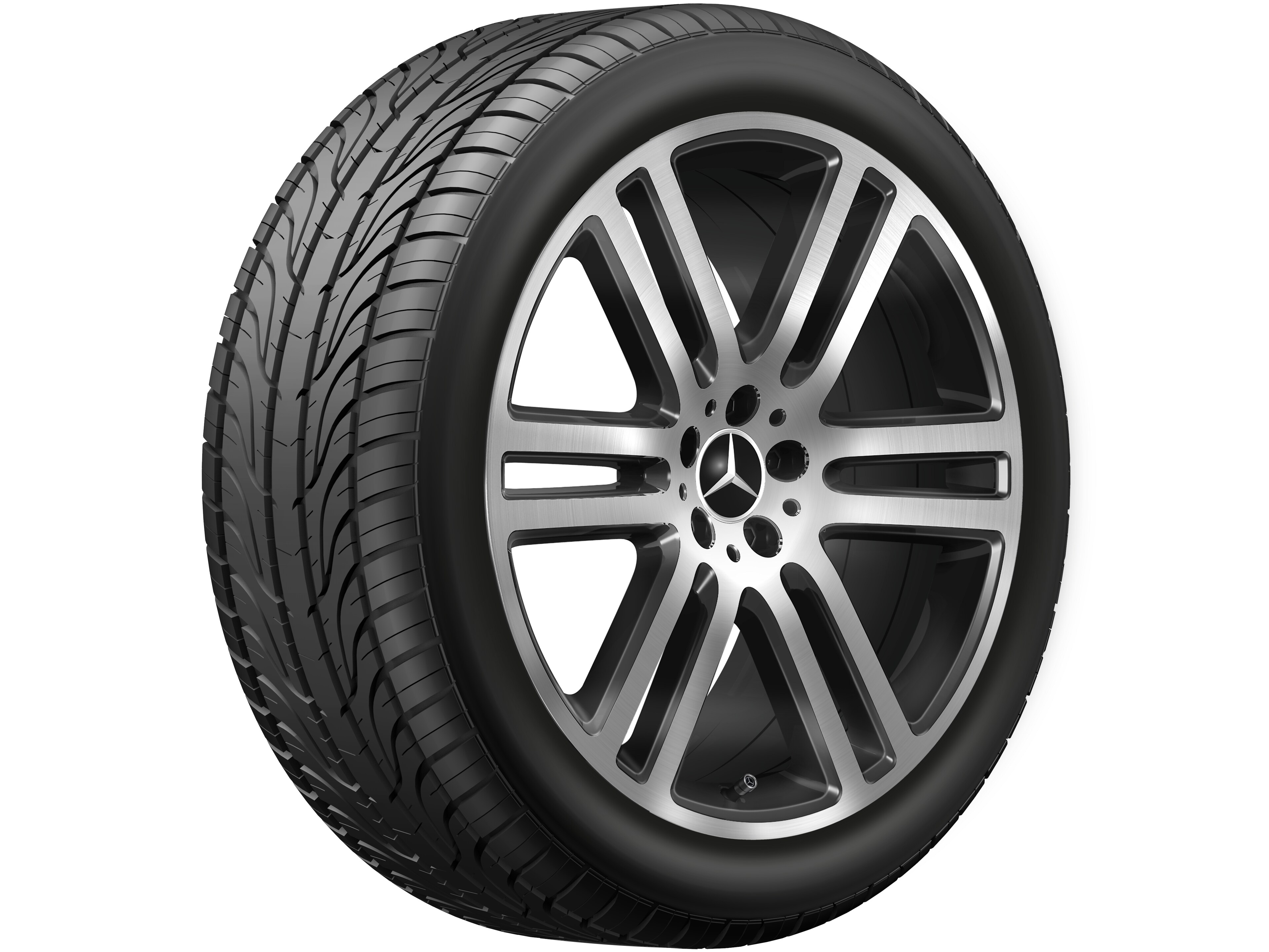 Janta aliaj Mercedes-Benz 6-twin-spoke 5x112 10 J x 21 ET 54,6 GLE V167, C167