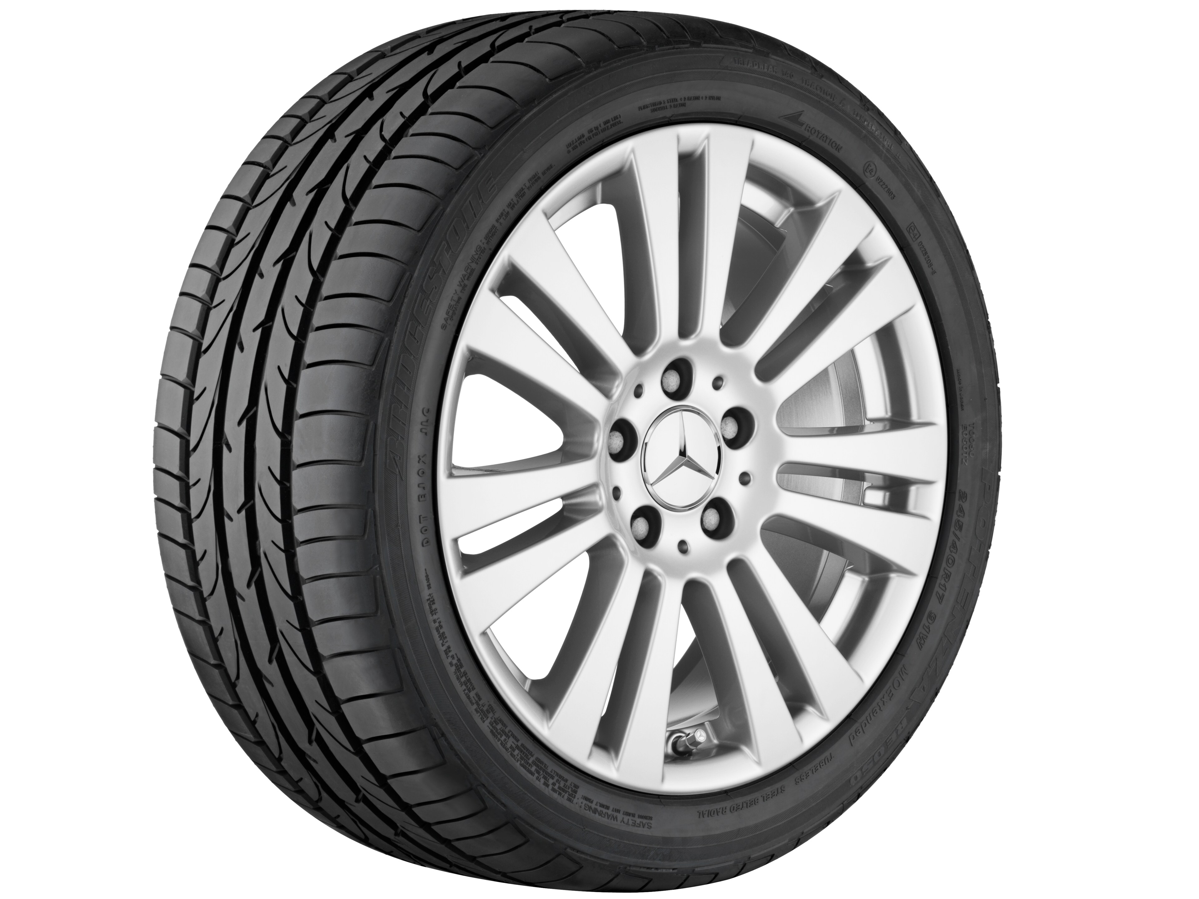 Janta aliaj Mercedes-Benz 7-twin-spoke 5x112 7,5 J x 17 ET 47 C-Class W204, S204, C204