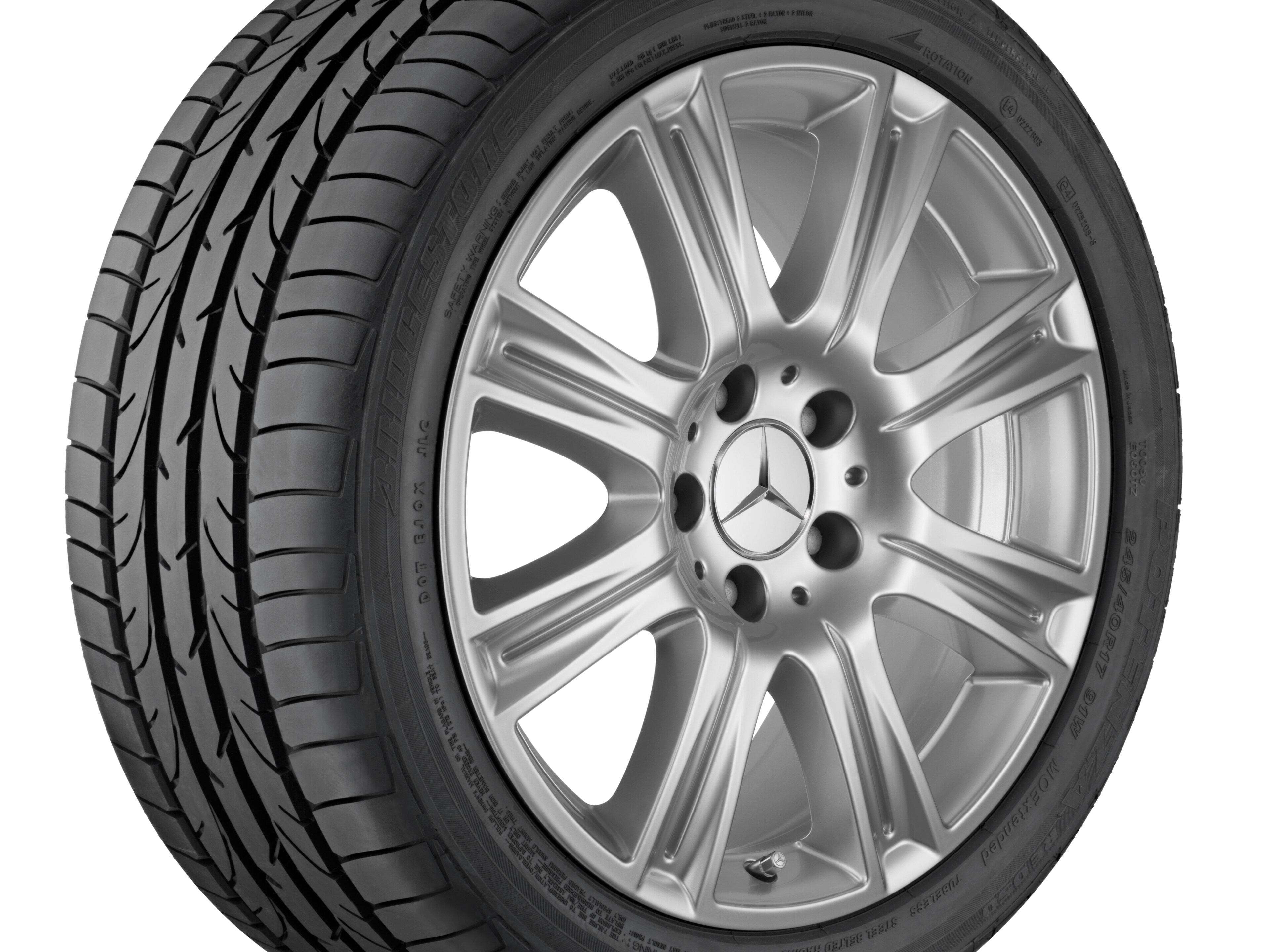 Janta aliaj Mercedes-Benz 8-spoke 5x112 8,5 J x 17 ET 48 E-Class W212, S212, V212