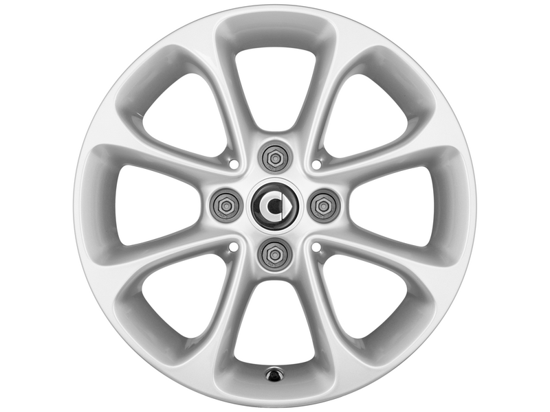 Janta aliaj originala smart 8-spoke  5.5JxR15 ET42 pentru smart (453)