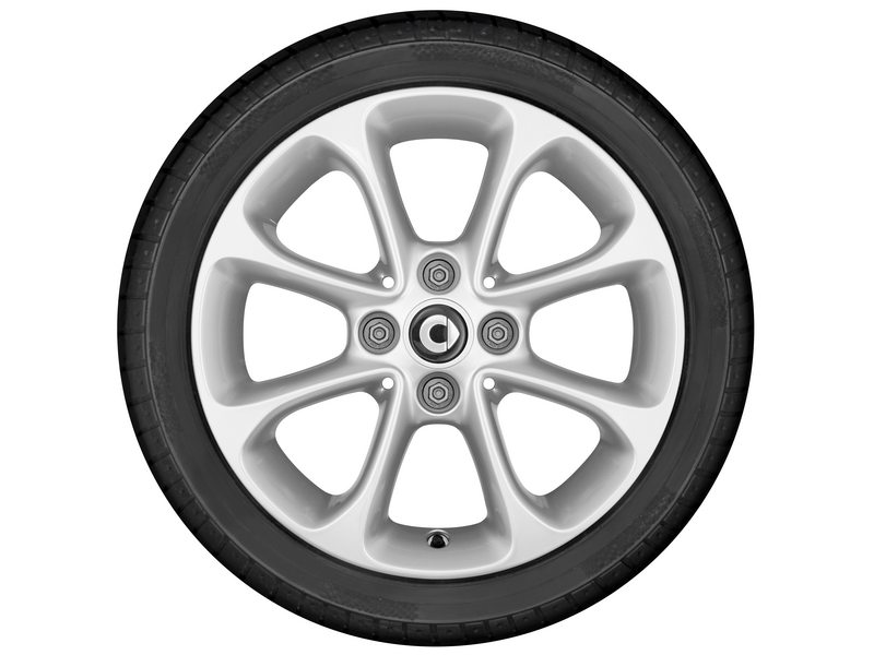 Janta aliaj originala smart 8-spoke  5JxR15 ET32 pentru smart (453)