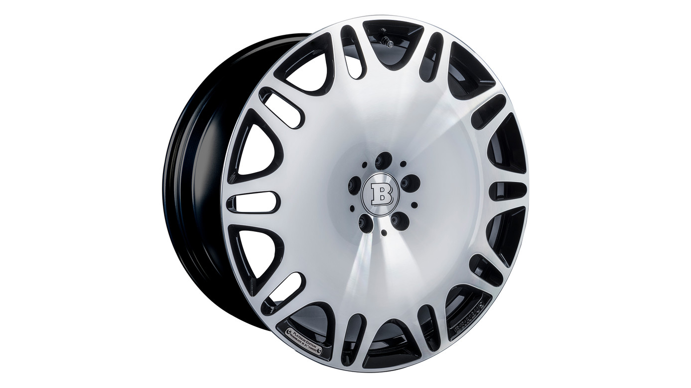 Janta forjata BRABUS Monoblock M "Platinum Edition" 10.0 J x 24/12.0 J x 24 pentru Mercedes-AMG GLS63 X167