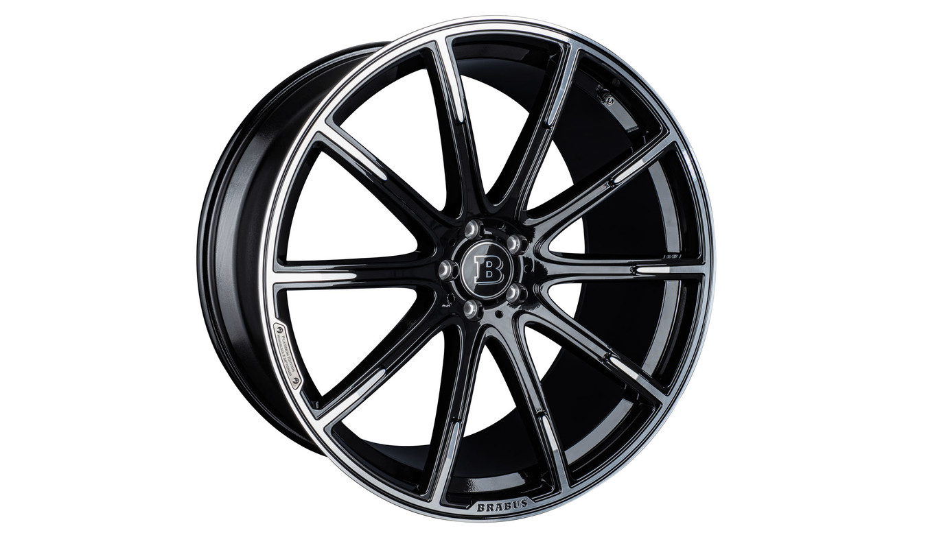 Janta forjata BRABUS Monoblock Z "Platinum Edition" 10.0J/12.0J x 24 pentru Mercedes-AMG G63 W463A