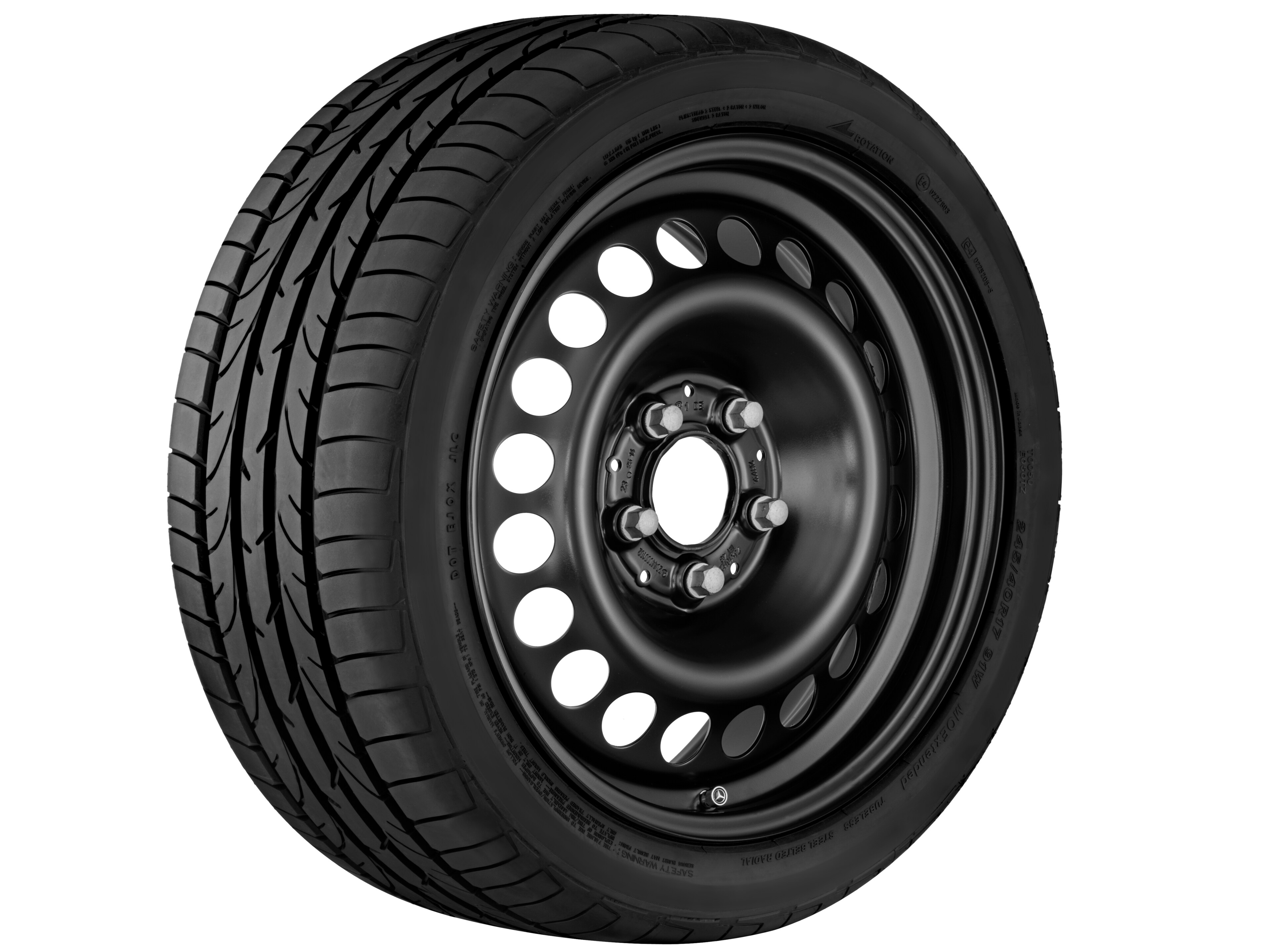 Janta otel Mercedes-Benz  5x112 6,5 J x 16 ET 44 A-Class, B-Class, CLA W177, C118, H247