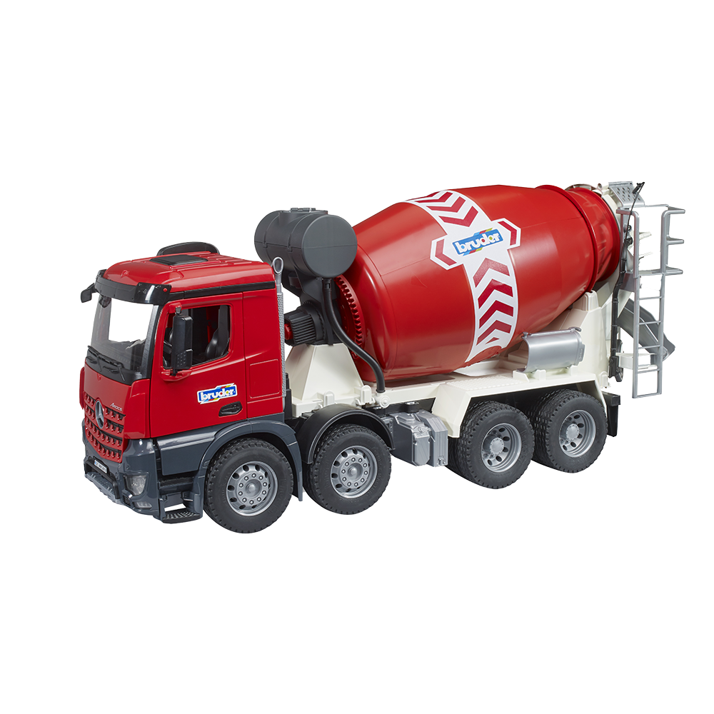 Macheta betoniera Arocs Mercedes-Benz Trucks, rosu, 1:16