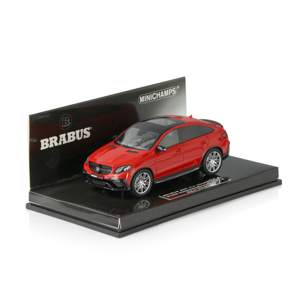 Macheta  BRABUS 650 GLE63 S, Rosu, 1:43