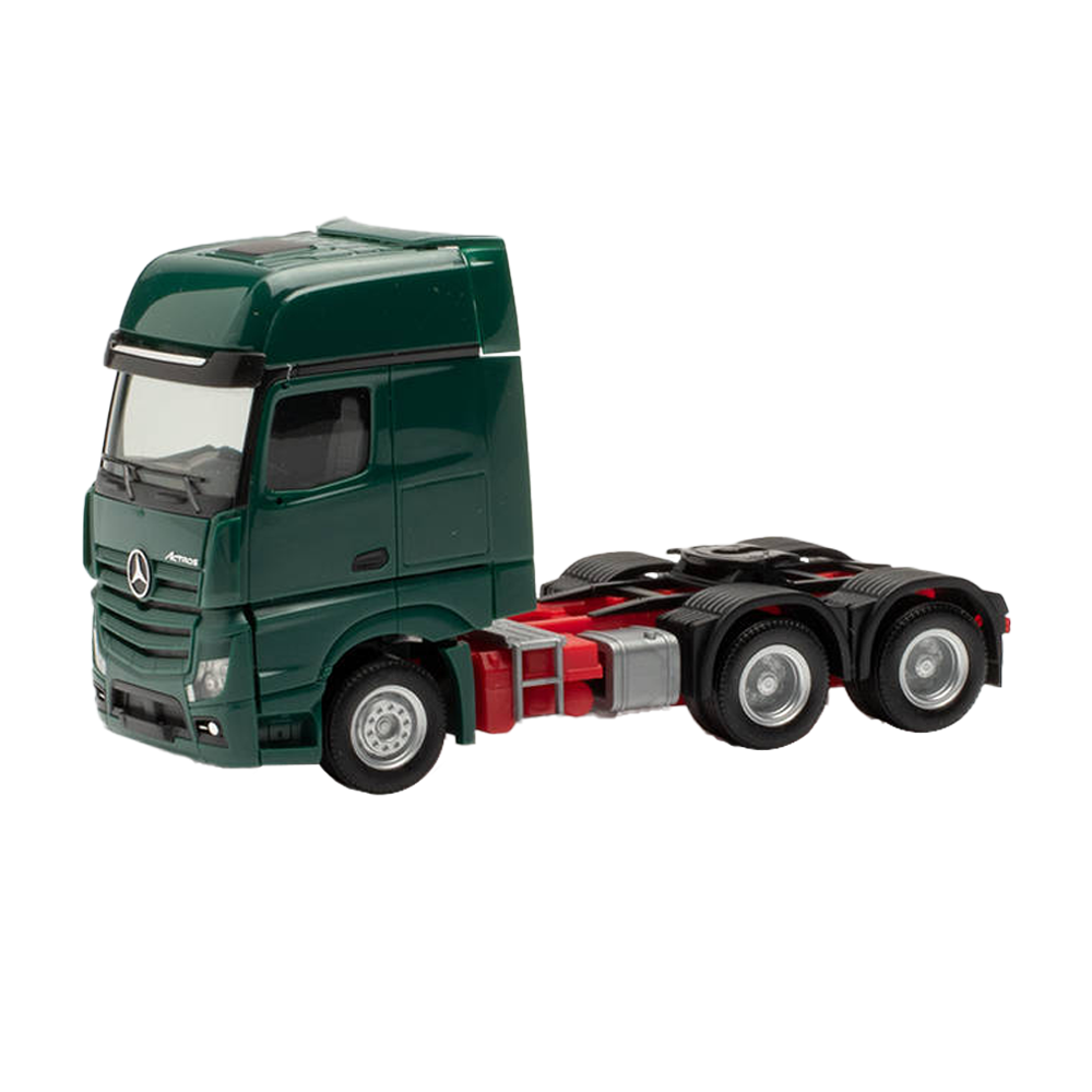 Macheta camion Actros 6x4 Mercedes-Benz Trucks, verde, 1:87