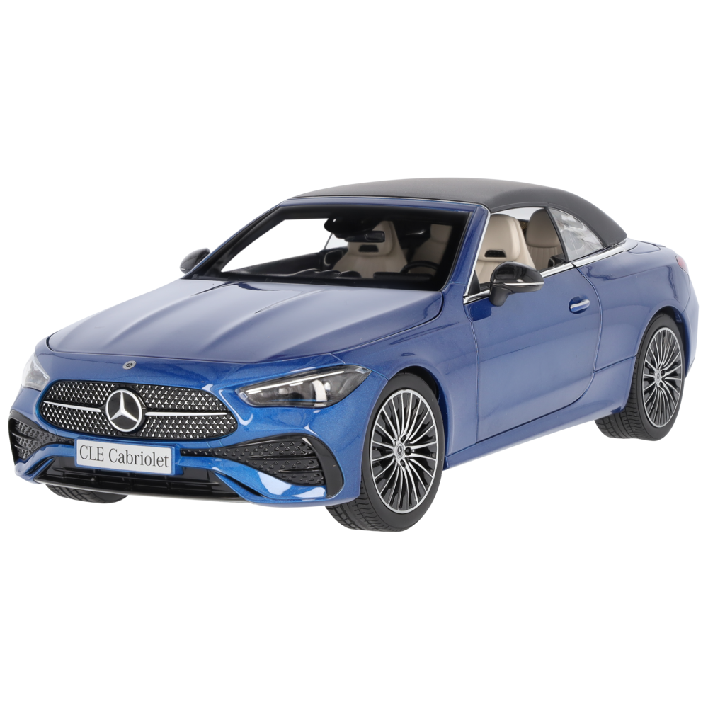 Macheta Mercedes-Benz CLE Cabriolet, AMG Line, A236, albastru spectral, 1:18