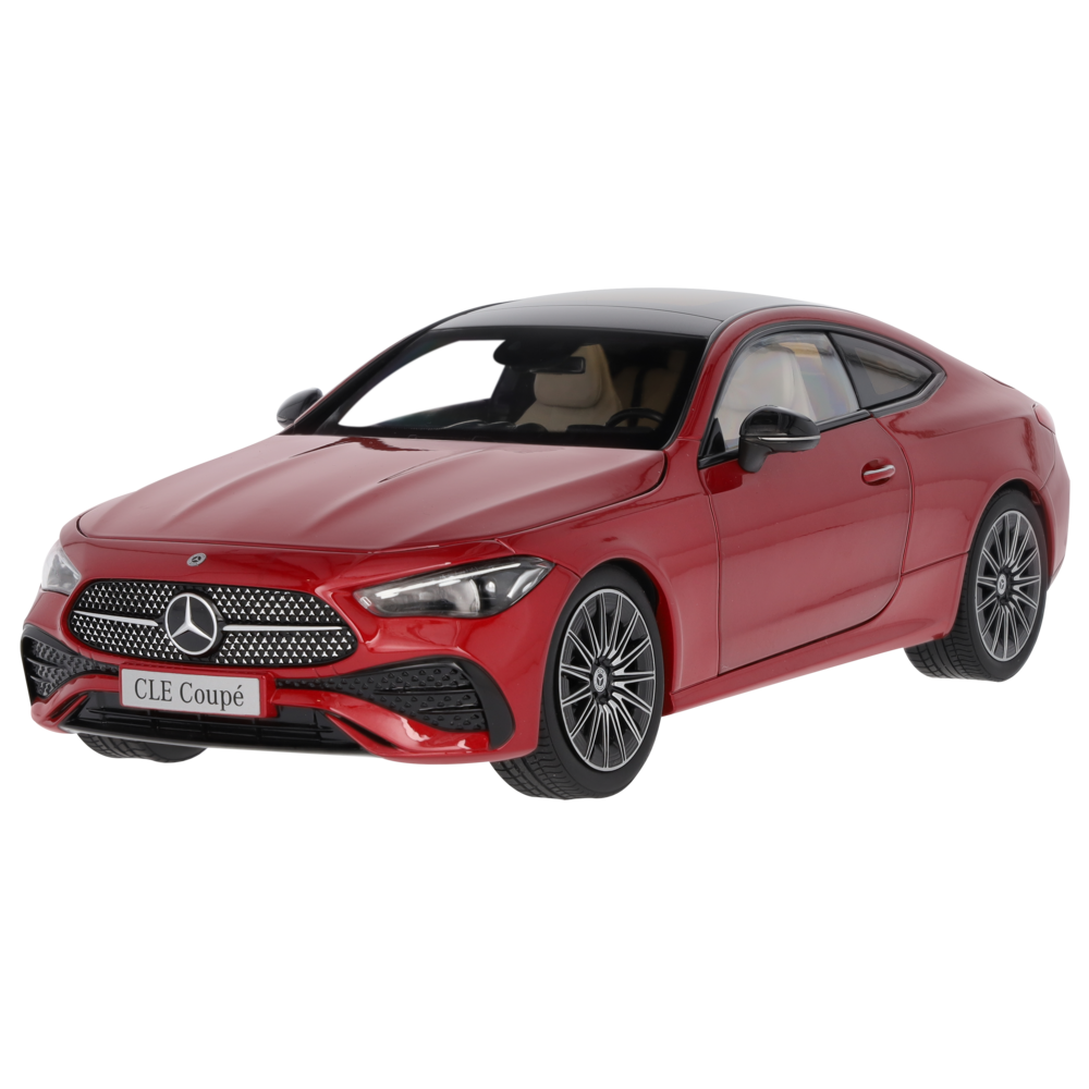 Macheta Mercedes-Benz CLE Coupe, AMG Line, C236, rosu, 1:18