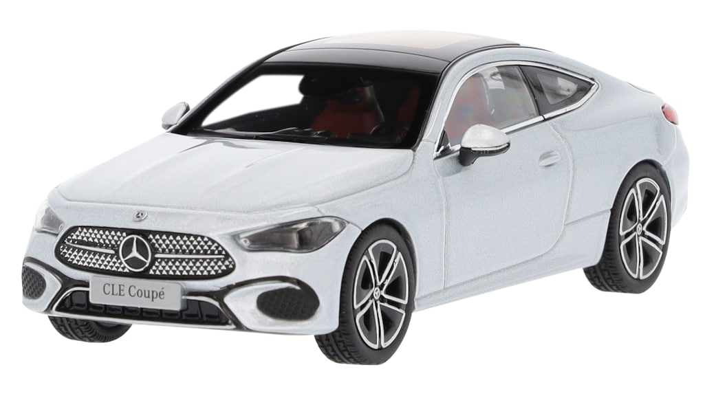 Macheta Mercedes-Benz CLE Coupé, Avantgarde, C236, argintiu, 1:43