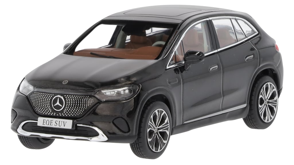 Macheta Mercedes-Benz EQE SUV, Electric Art Line, X294, negru, 1:43