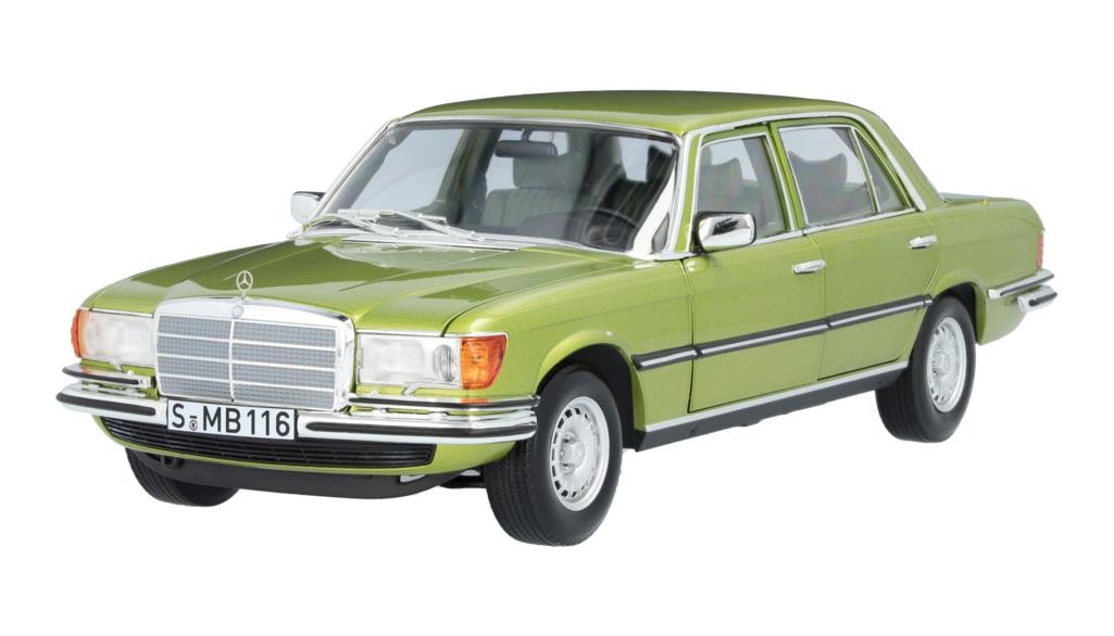 Macheta Mercedes-Benz 450 SEL W116 (1976-1980), Verde, 1:18