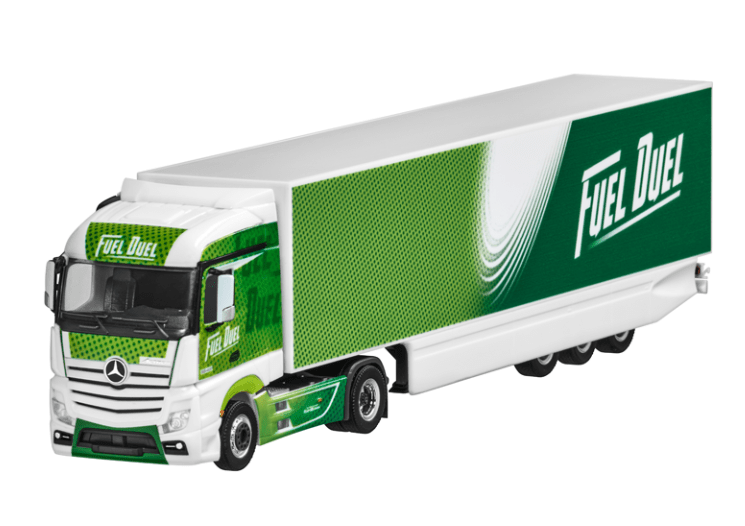 Macheta Mercedes-Benz Actros StreamSpace, Verde, 1:87