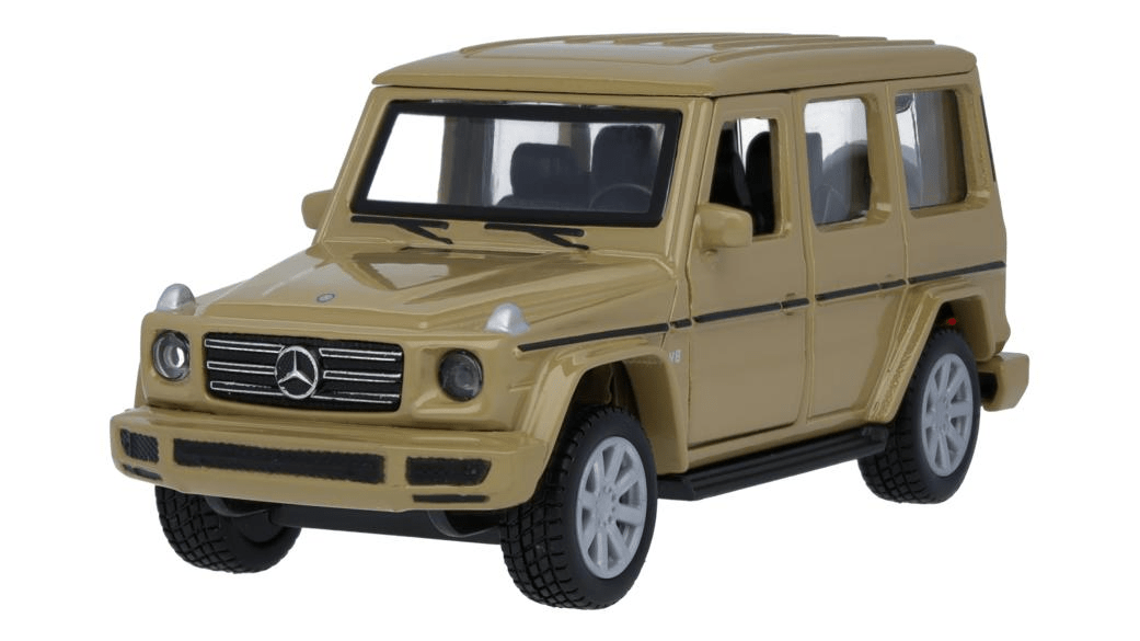 Macheta Mercedes-AMG G-Class Pullback W463, Bej, 1:43