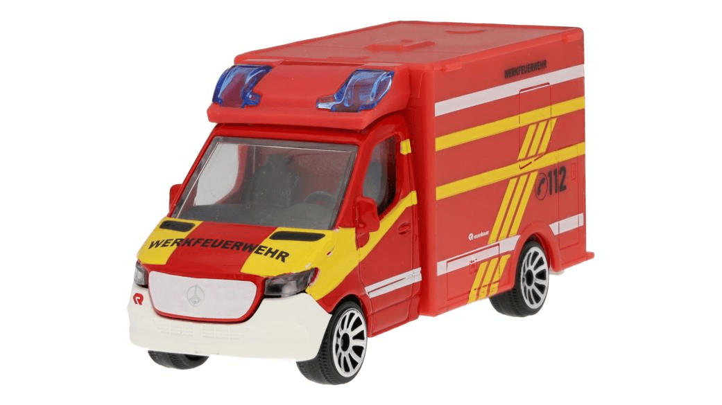 Macheta Pompieri, Mercedes-Benz, Sprinter, Rosie, 1:64