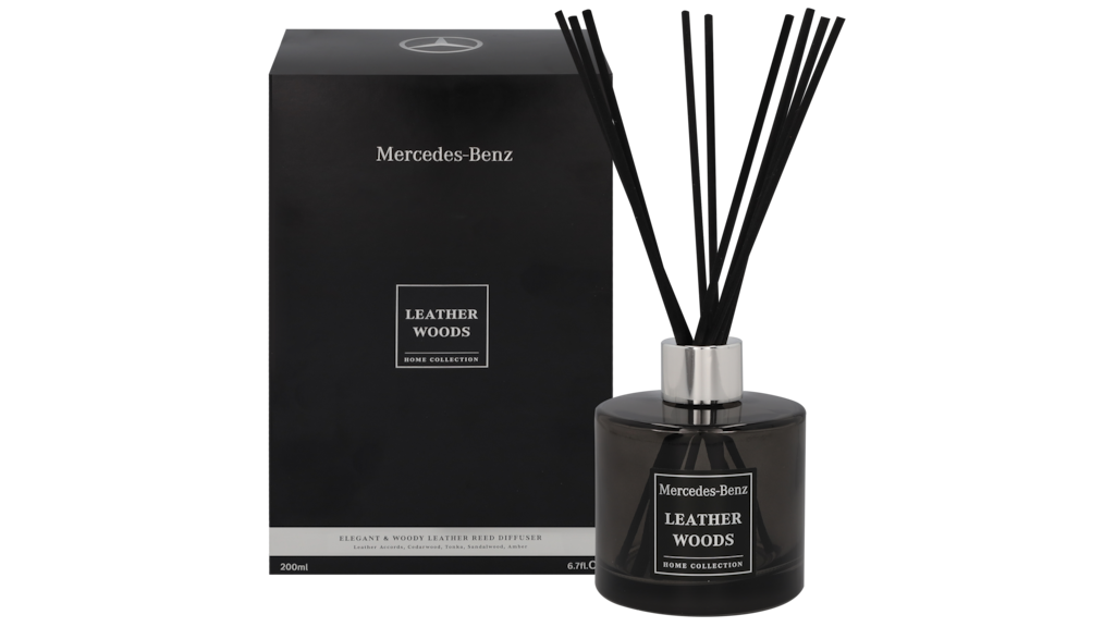 Parfum de camera Mercedes-Benz Leather Woods, 200 ml