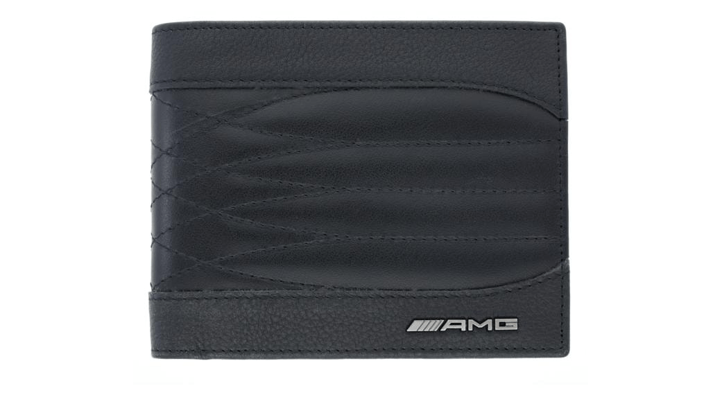 Portofel RFID AMG Piele, Negru