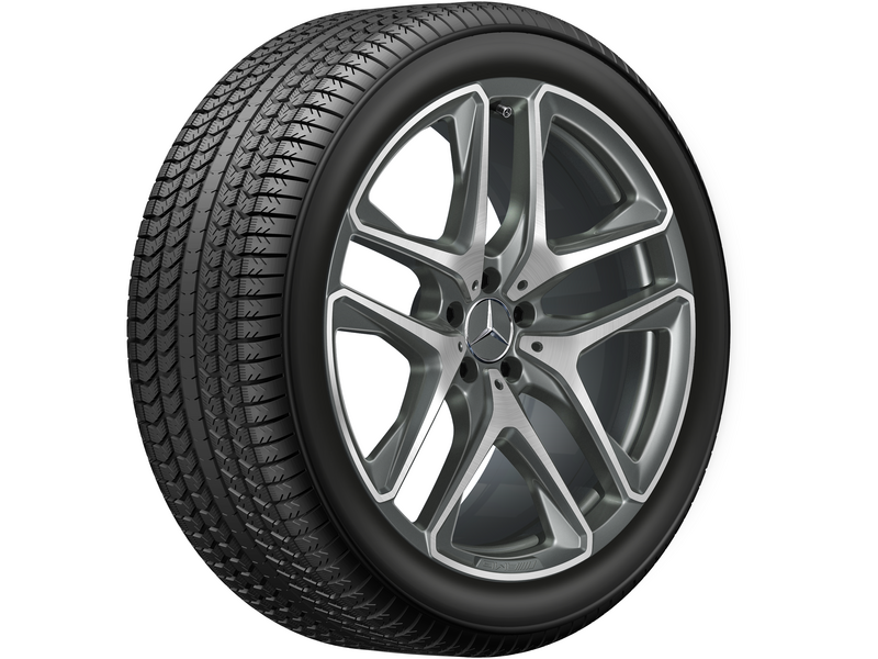 Roata completa iarna originala Mercedes AMG GLE (167) Anvelopa Pirelli 315/40R21 115V Scorpion Winter MO1 Janta aliaj AMG 5-twin-spoke 5x112 11JxR21 ET47