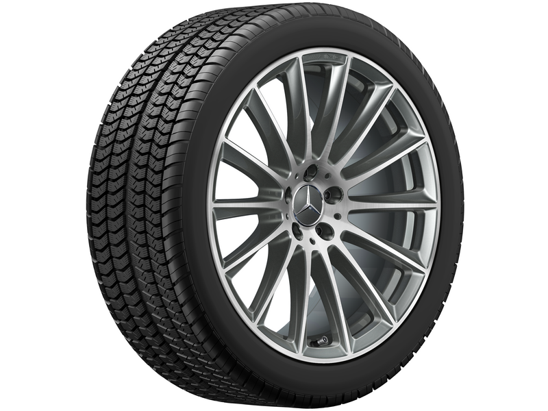 Roata completa iarna originala Mercedes AMG S-Class (223) Anvelopa Bridgestone 255/40R20 101V Blizzak LM001 MO-S Janta aliaj AMG multi-spoke 5x112 9JxR20 ET33,5