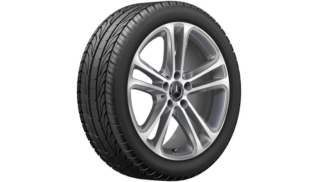 Roata completa iarna originala Mercedes-Benz C-Class (206) Anvelopa Pirelli 225/45R18 95H W Sottozero 3 MO Janta aliaj 5-twin-spoke 5x112 7.5JxR18 ET40