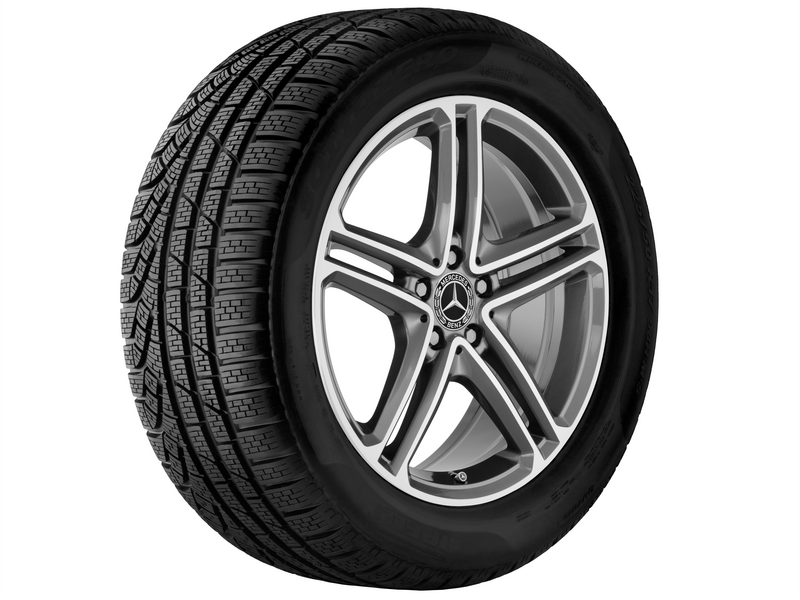 Roata completa iarna originala Mercedes-Benz CLS (C257) Anvelopa Pirelli 245/40R19 98V W Sottozero 3 *MOE Janta aliaj 5-twin-spoke 5x112 8JxR19 ET33