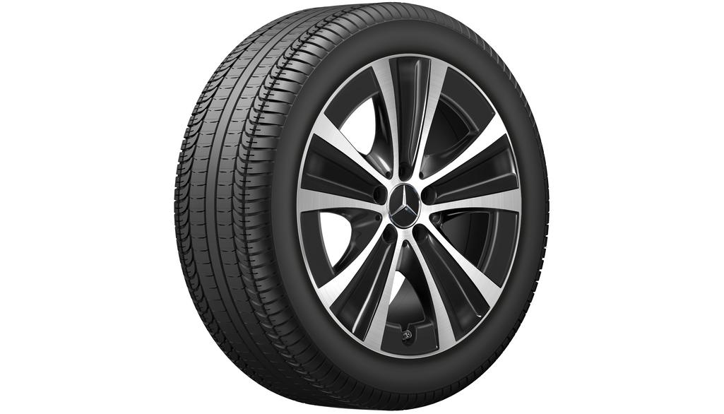 Roata completa iarna originala Mercedes-Benz E-Class (213) & E-Class Coupe (238) Anvelopa Pirelli 245/45R18 100V W SOTTOZERO 3 MO Janta aliaj 5-spoke 5x112 8JxR18 ET43